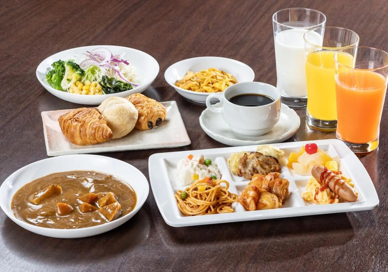 Buffet breakfast in APA Hotel Niigata Furumachi