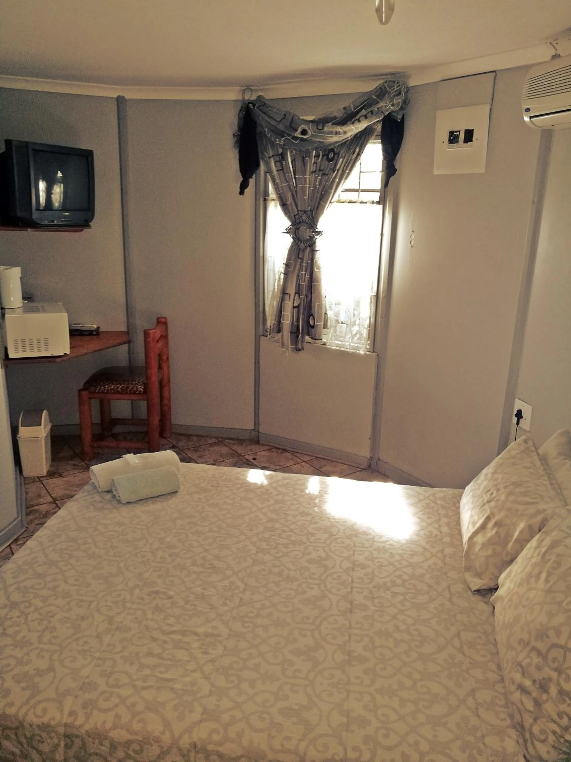 Bed in Safari Travelodge