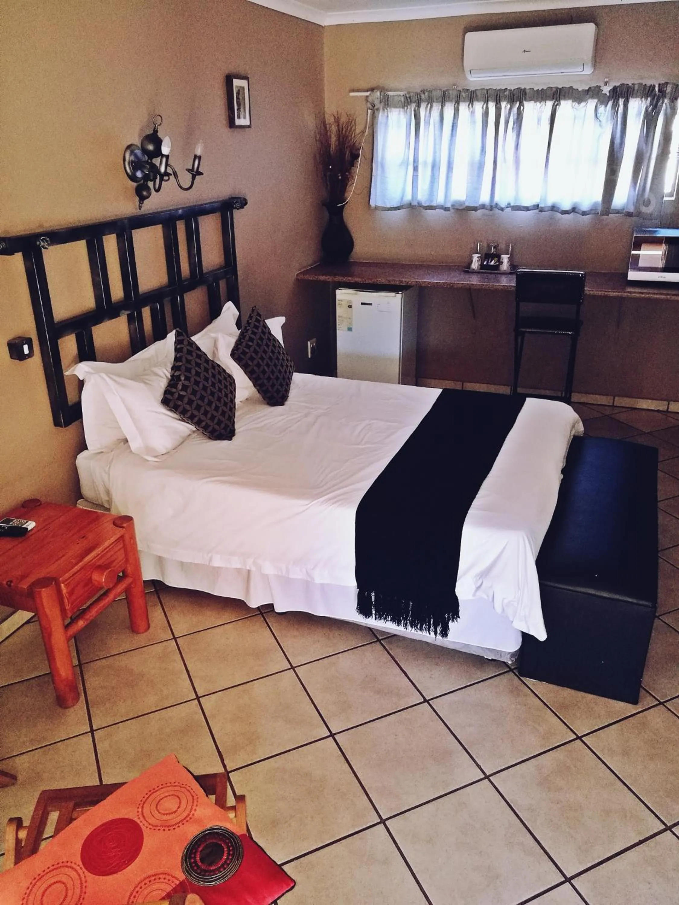 Bed in Safari Travelodge