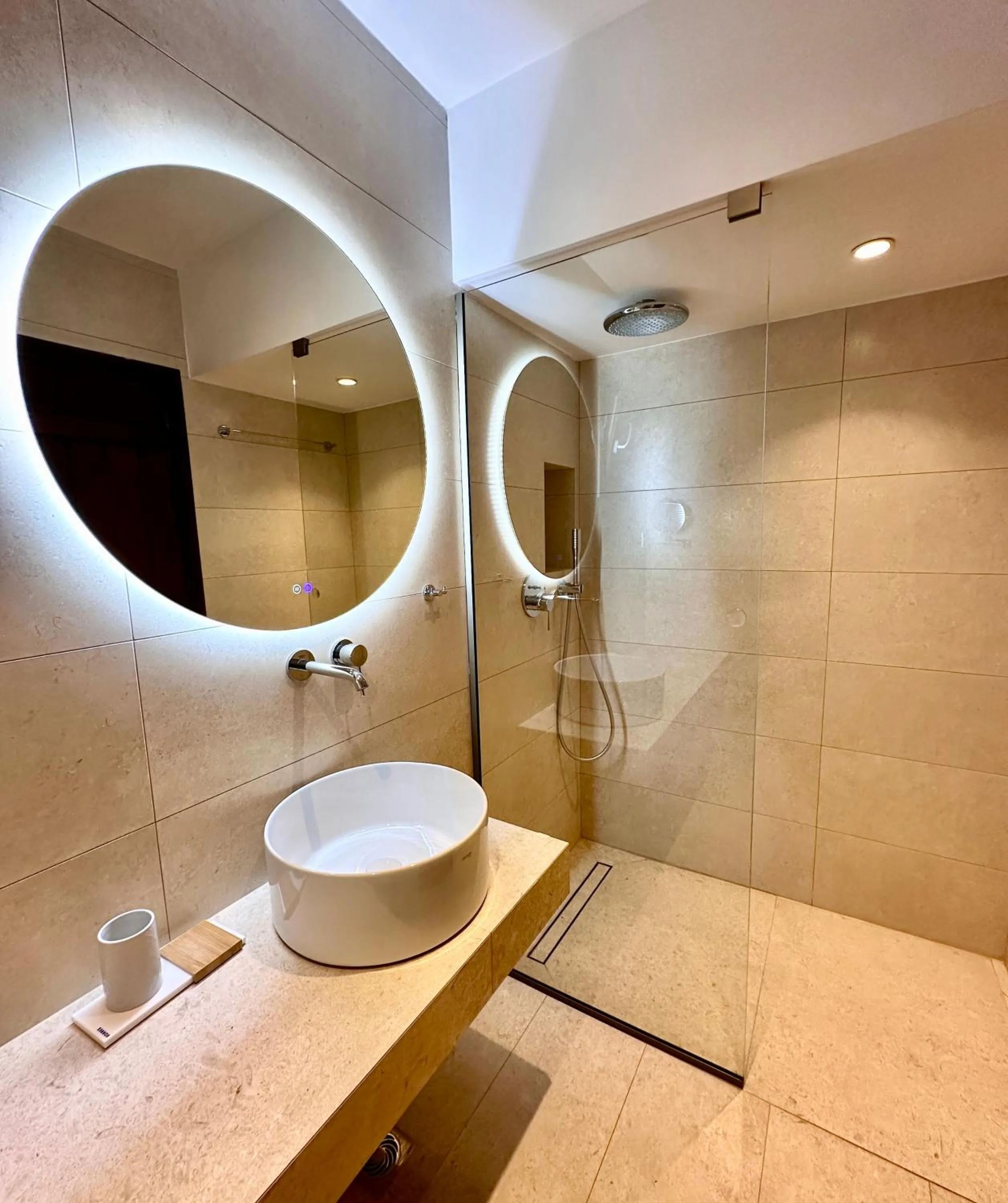 Shower in Aeolos Hotel & Villas - Pelion