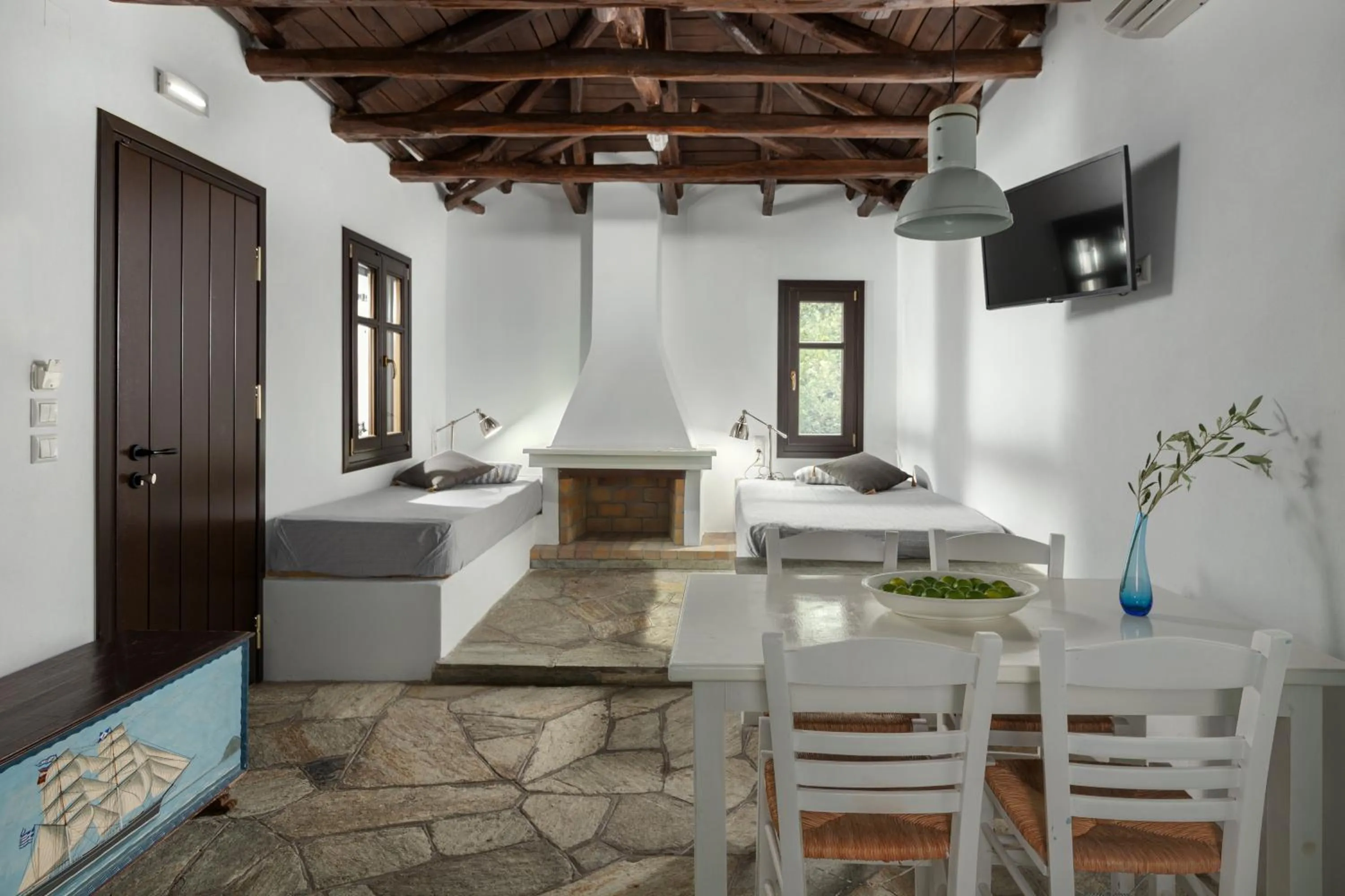 Seating area in Aeolos Hotel & Villas - Pelion