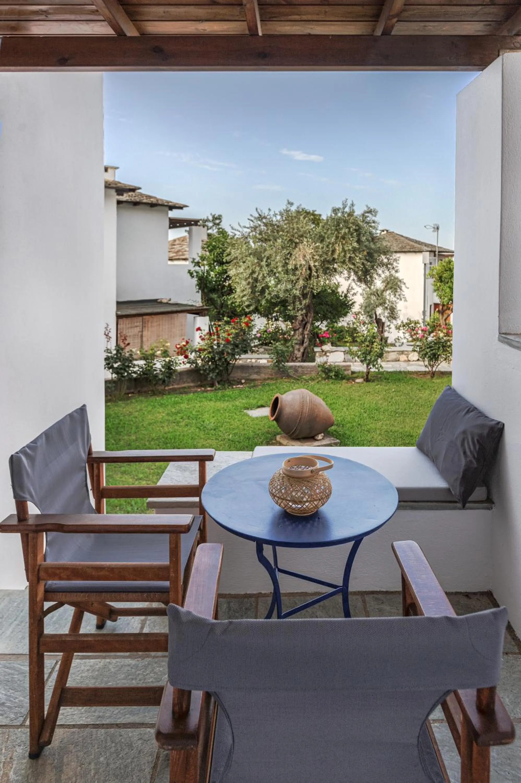 Garden view in Aeolos Hotel & Villas - Pelion
