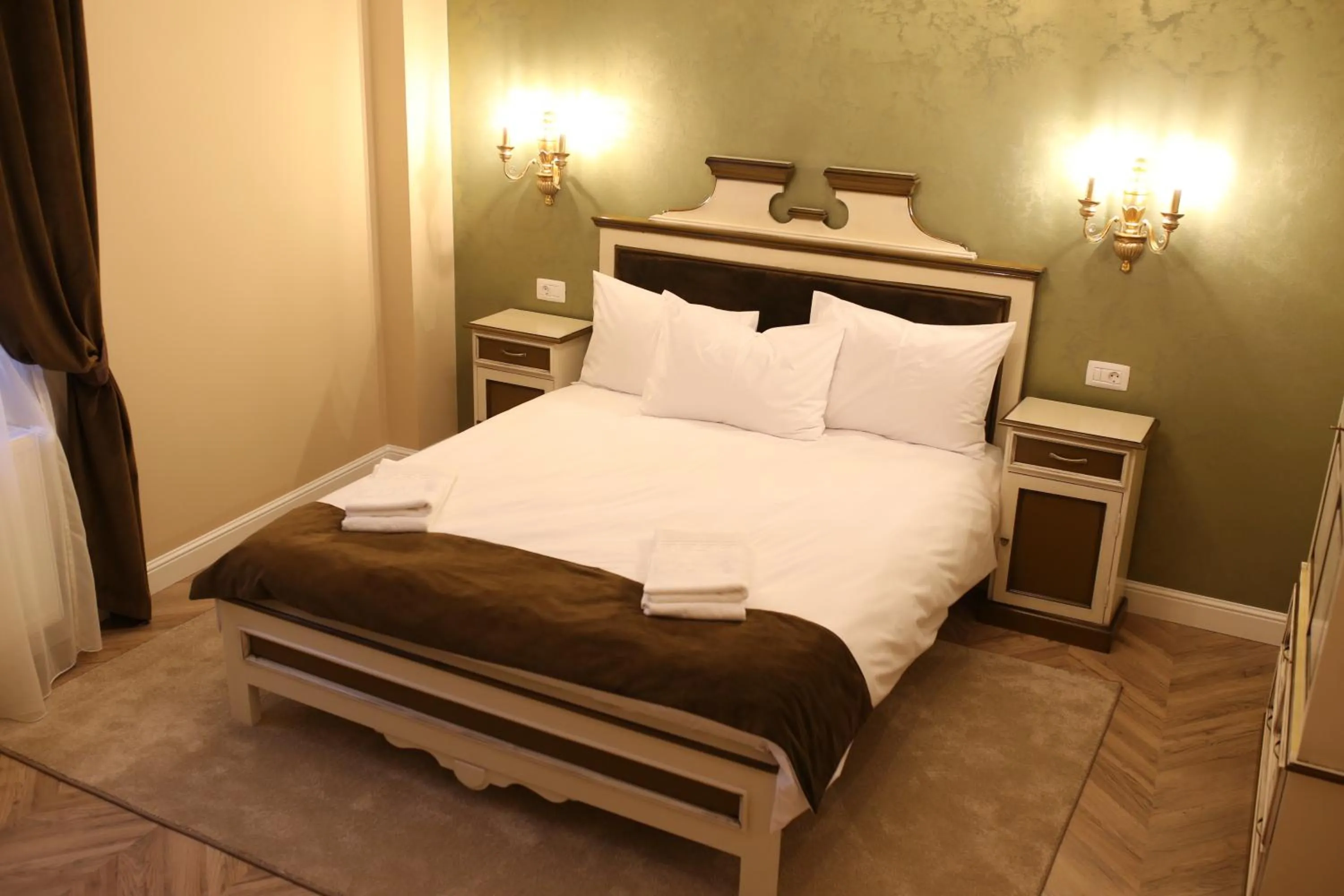 Bed in Artisans Boutique Villa