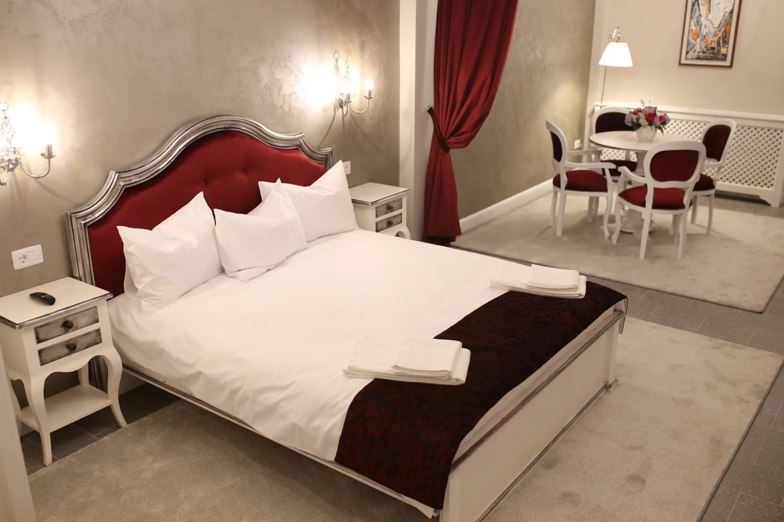 Bed in Artisans Boutique Villa