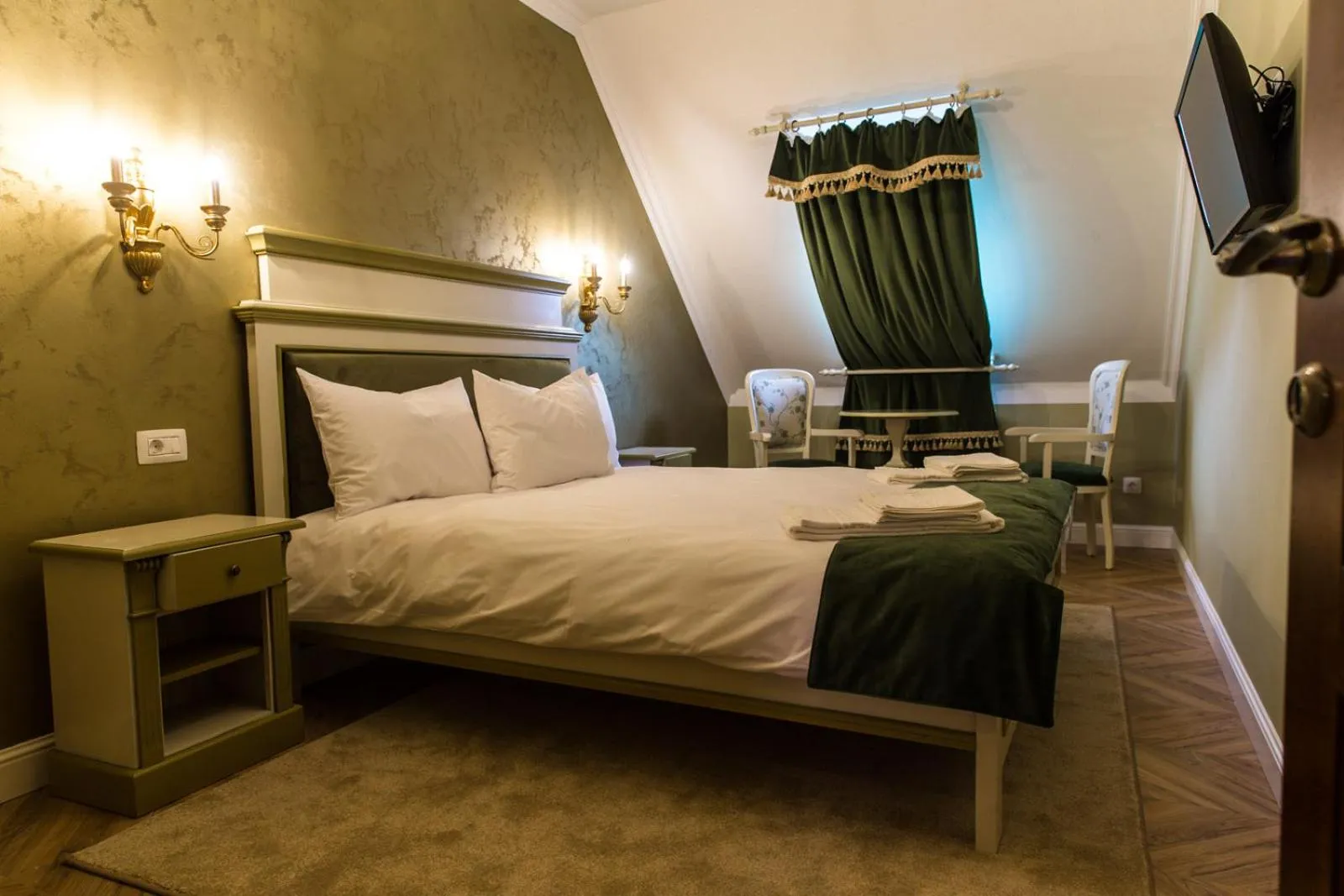 Bed in Artisans Boutique Villa