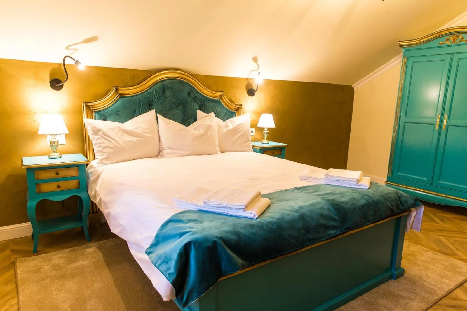 Bed in Artisans Boutique Villa