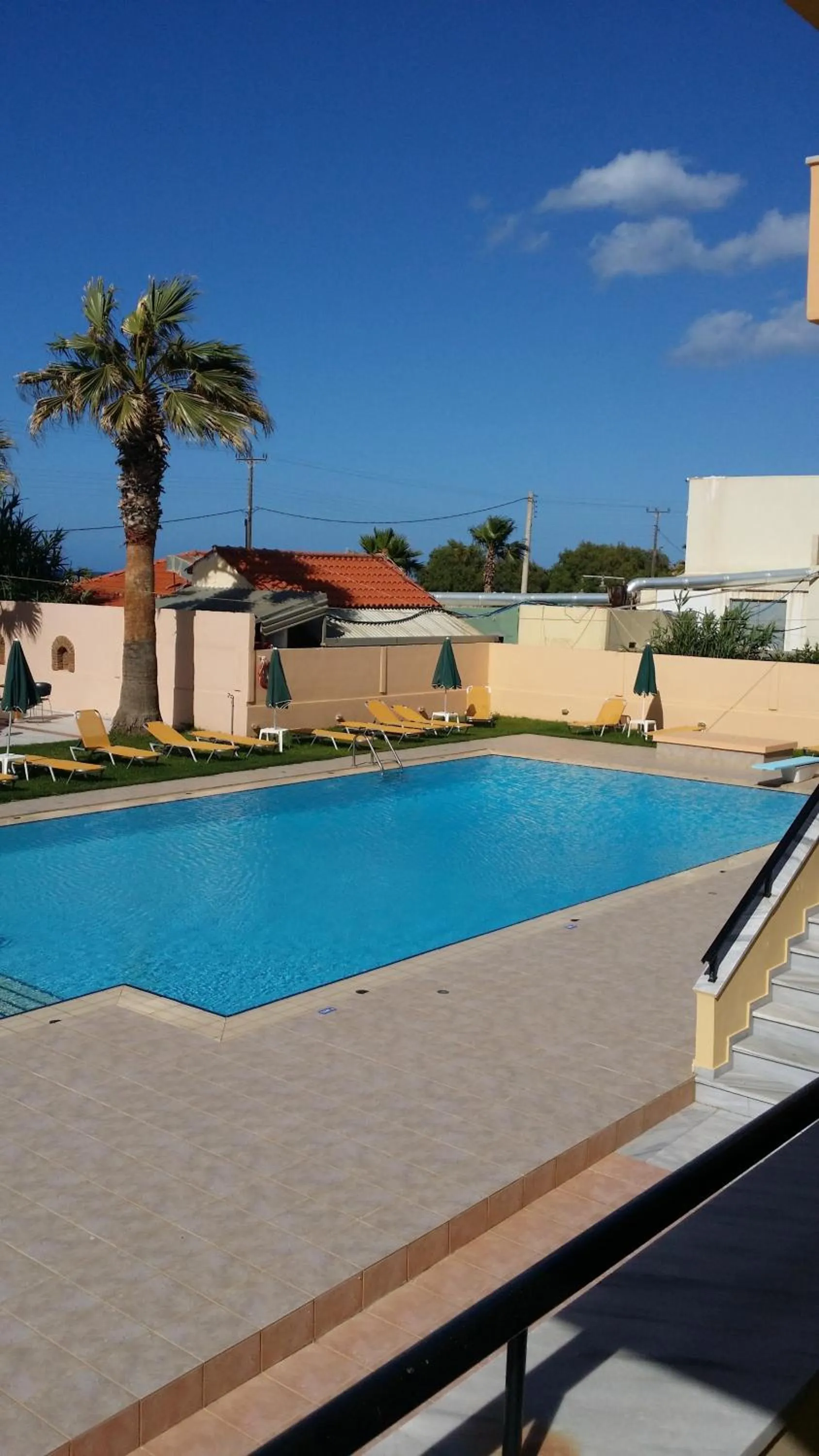 Swimming pool in Mythos Beach Hotel Apartments