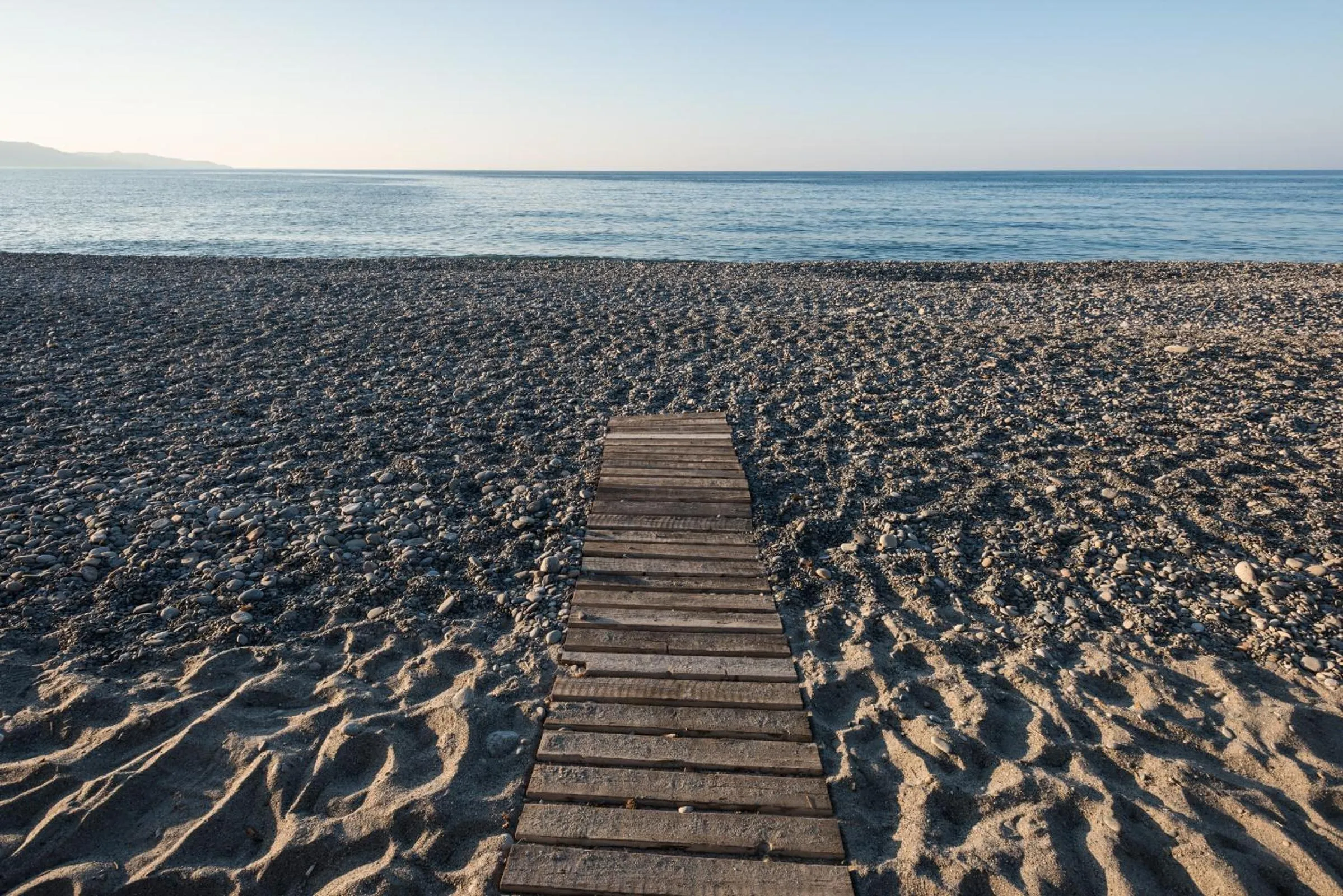 Beach in Mythos Beach Hotel Apartments