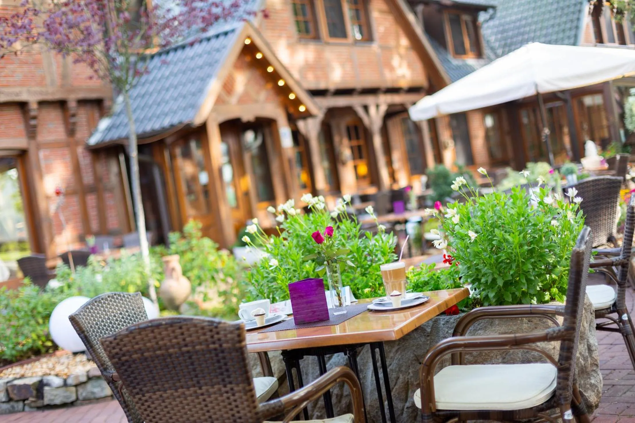 Patio in Hotel Mutter-Bahr