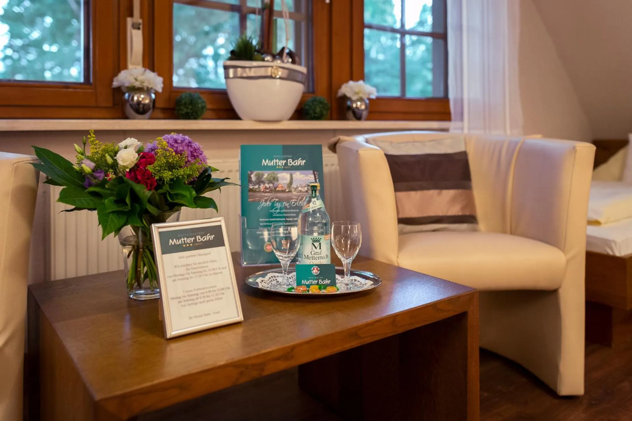 Seating area in Hotel Mutter-Bahr