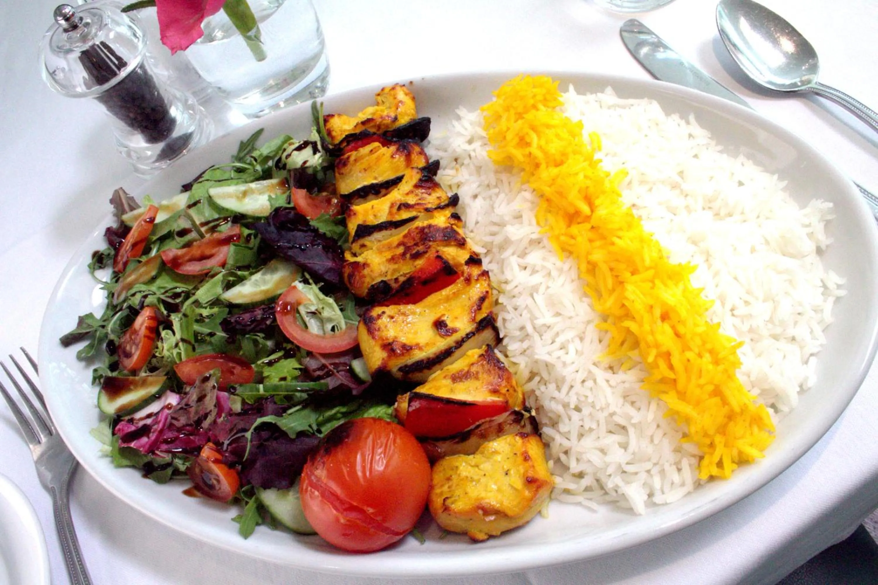 Food close-up in The Colonnade