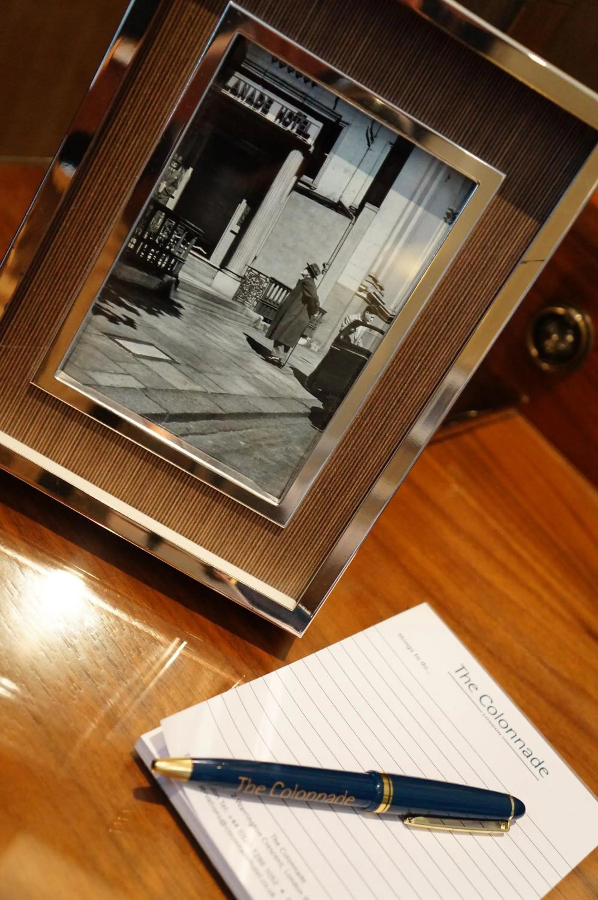 Decorative detail in The Colonnade