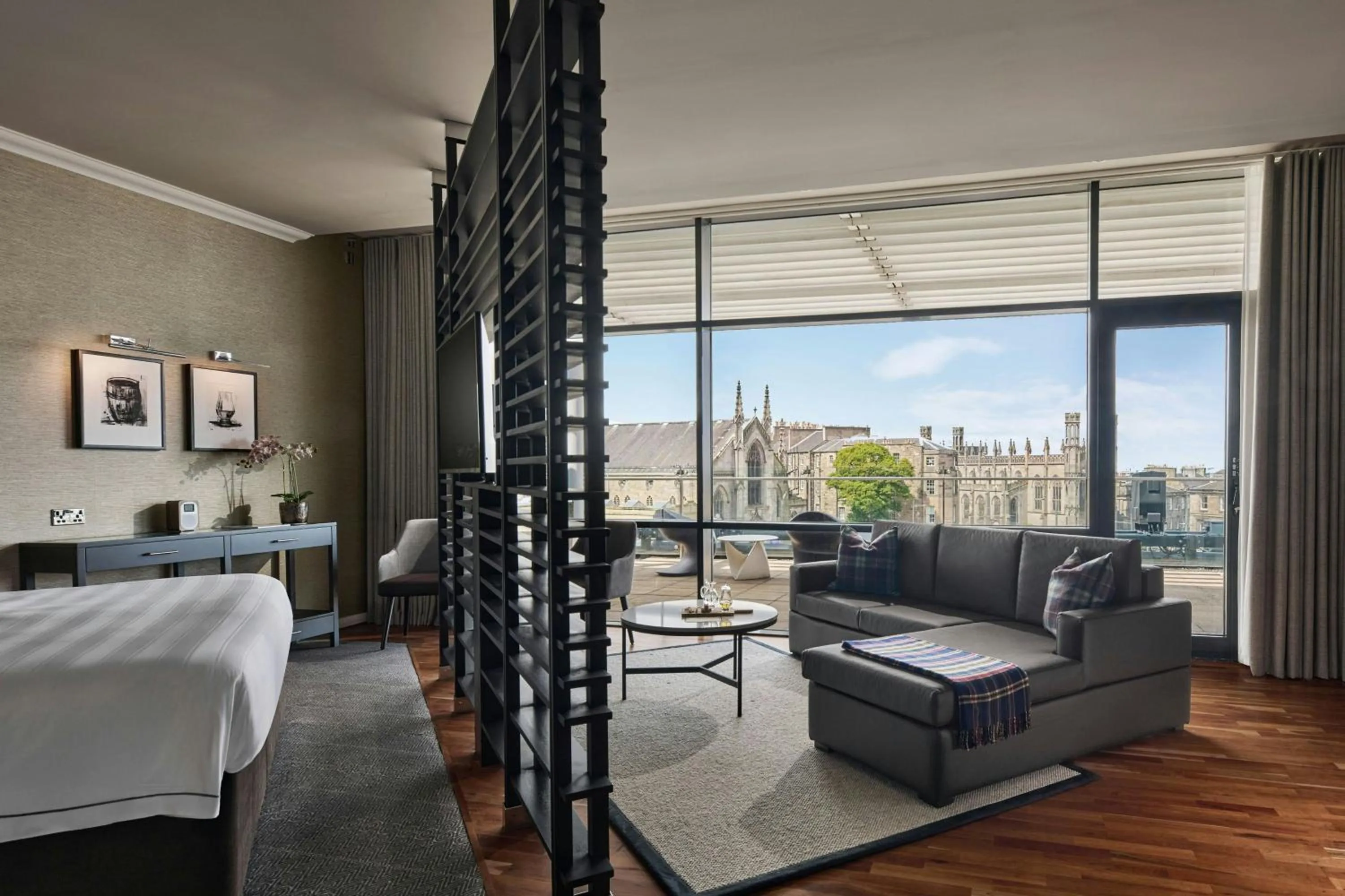 Photo of the whole room, Bed in The Glasshouse, Autograph Collection