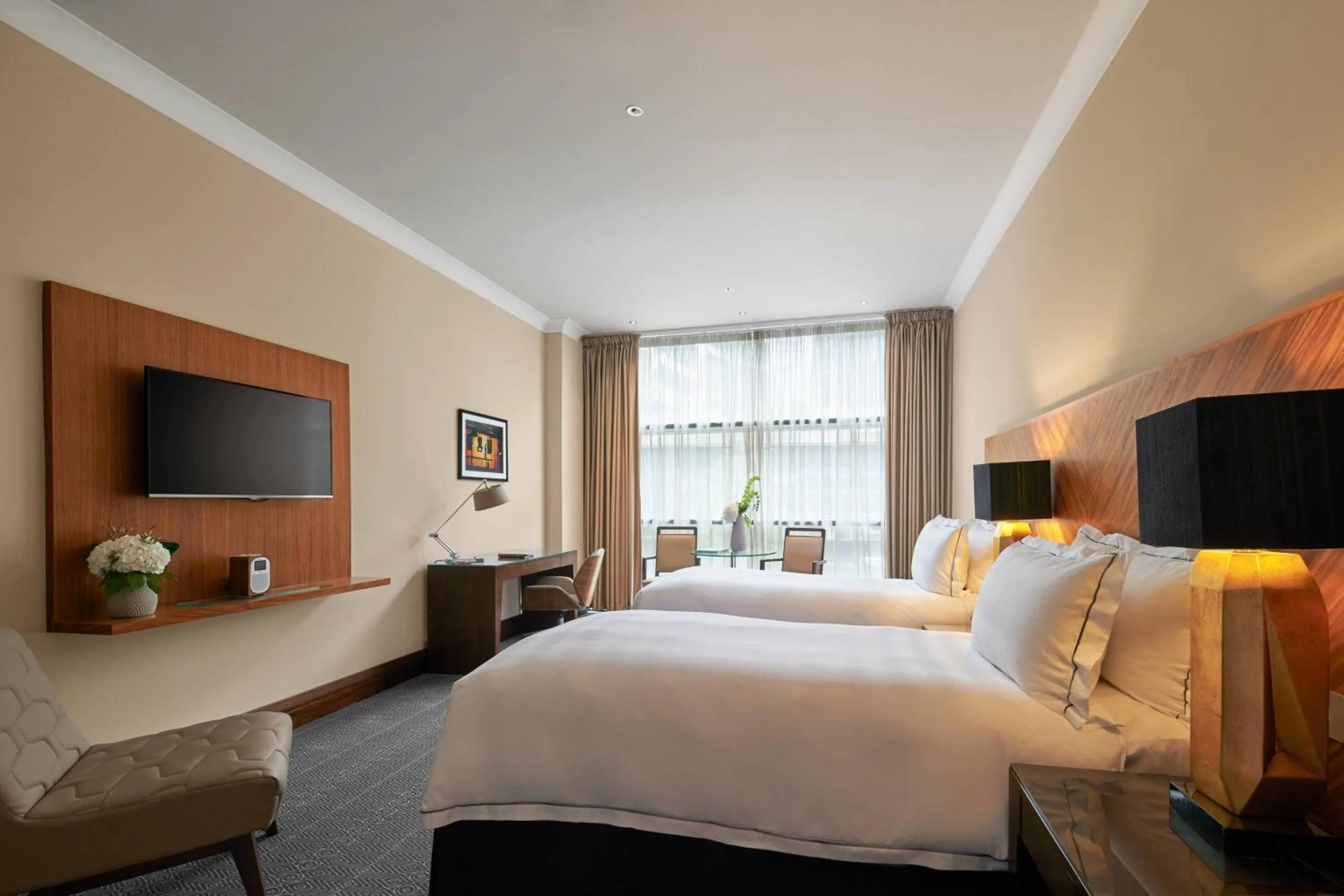 Photo of the whole room, Bed in The Glasshouse, Autograph Collection