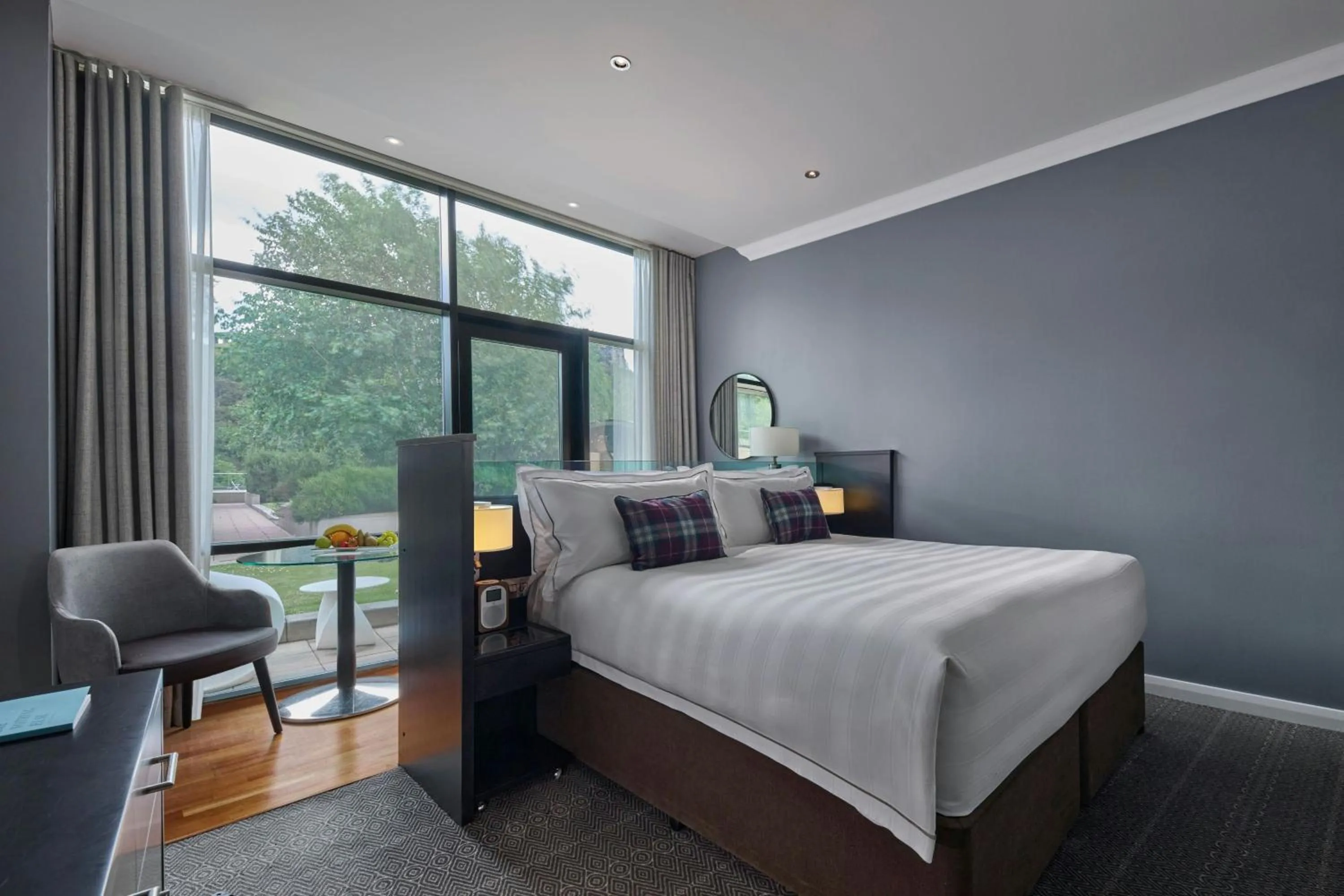 Photo of the whole room, Bed in The Glasshouse, Autograph Collection