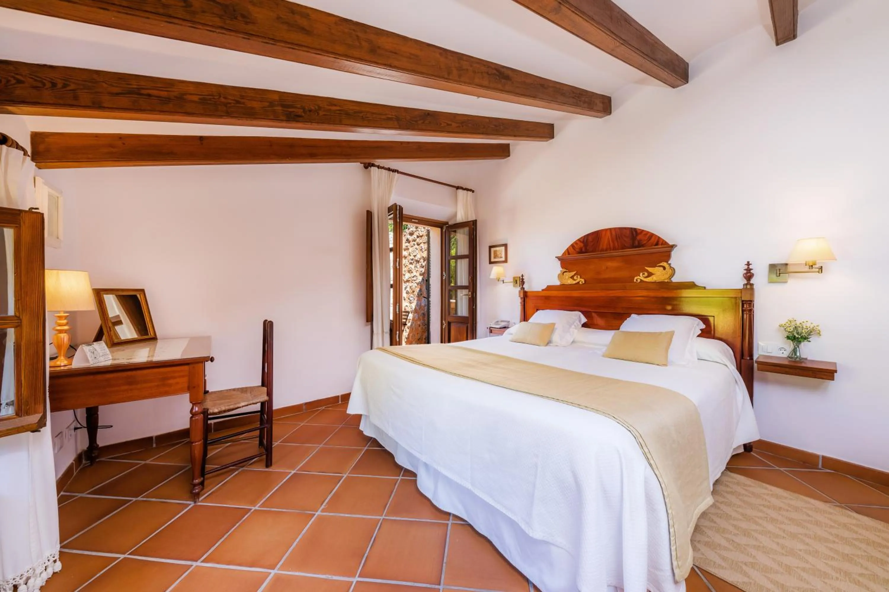 Bed in Finca Ca's Curial - Agroturismo - Adults Only
