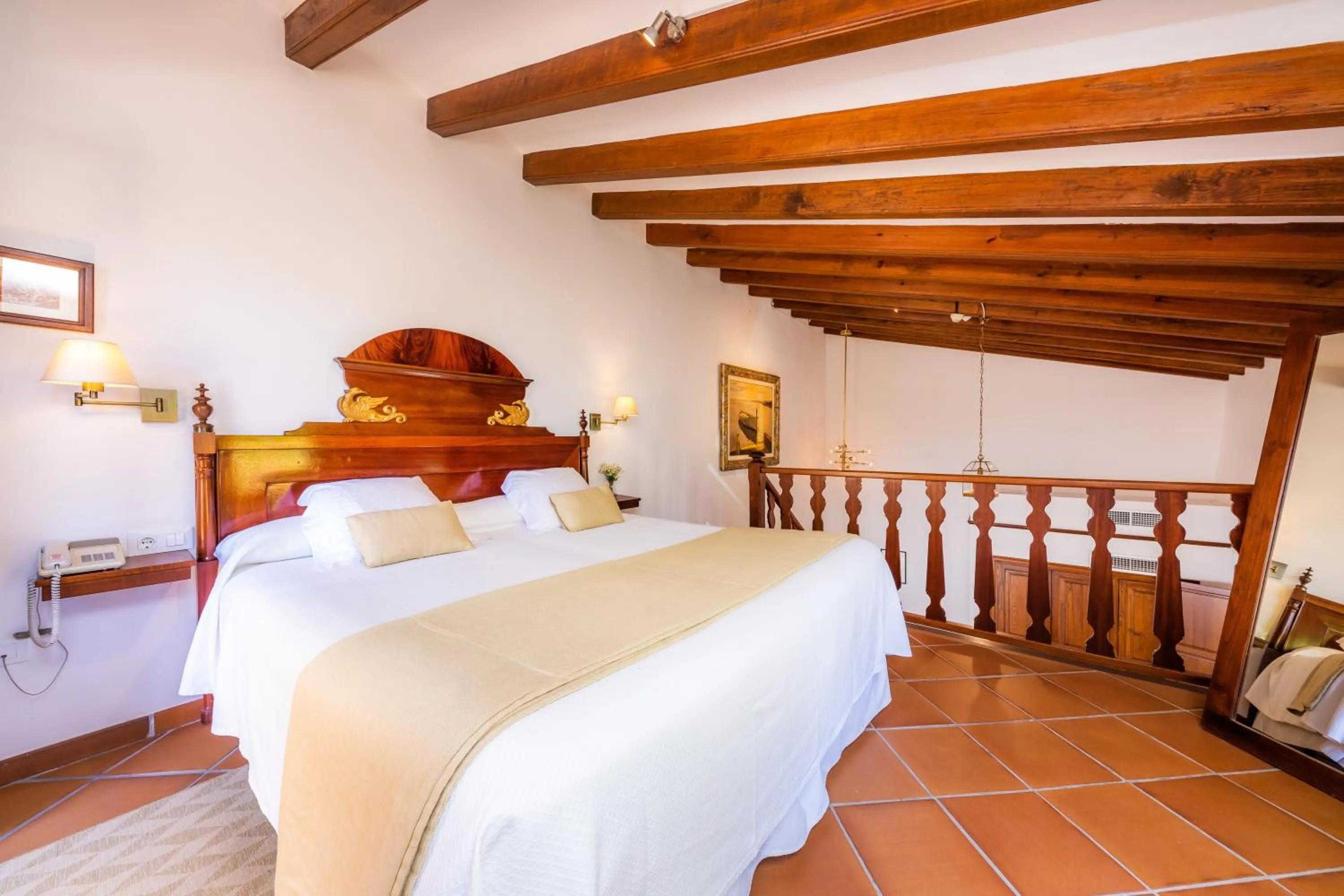 Bed in Finca Ca's Curial - Agroturismo - Adults Only