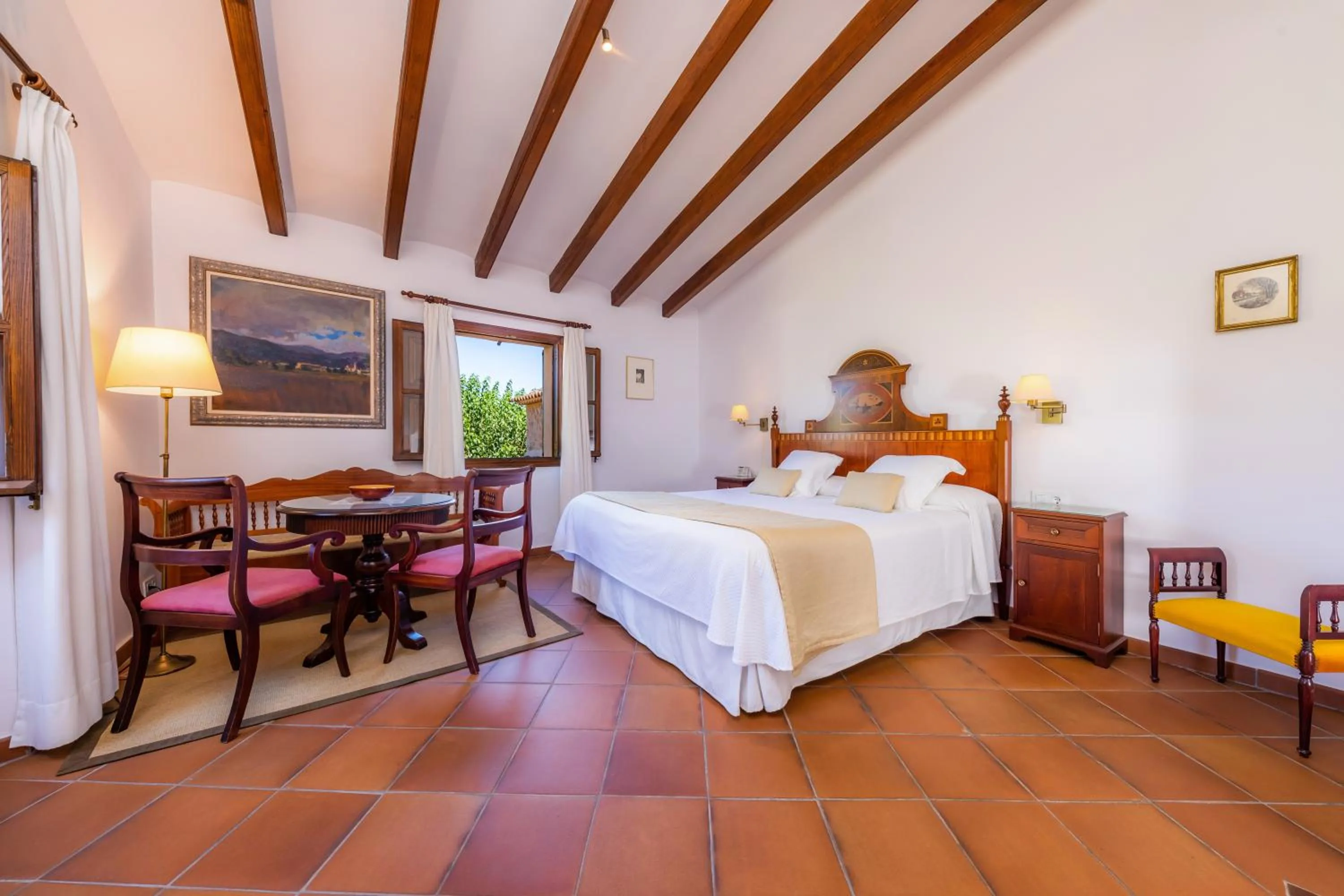 Bed in Finca Ca's Curial - Agroturismo - Adults Only