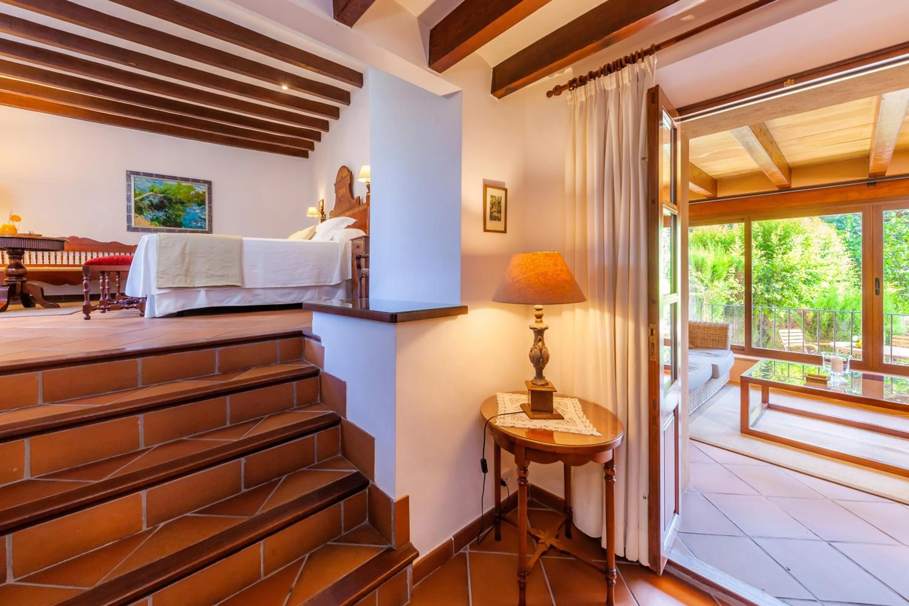 Bed in Finca Ca's Curial - Agroturismo - Adults Only