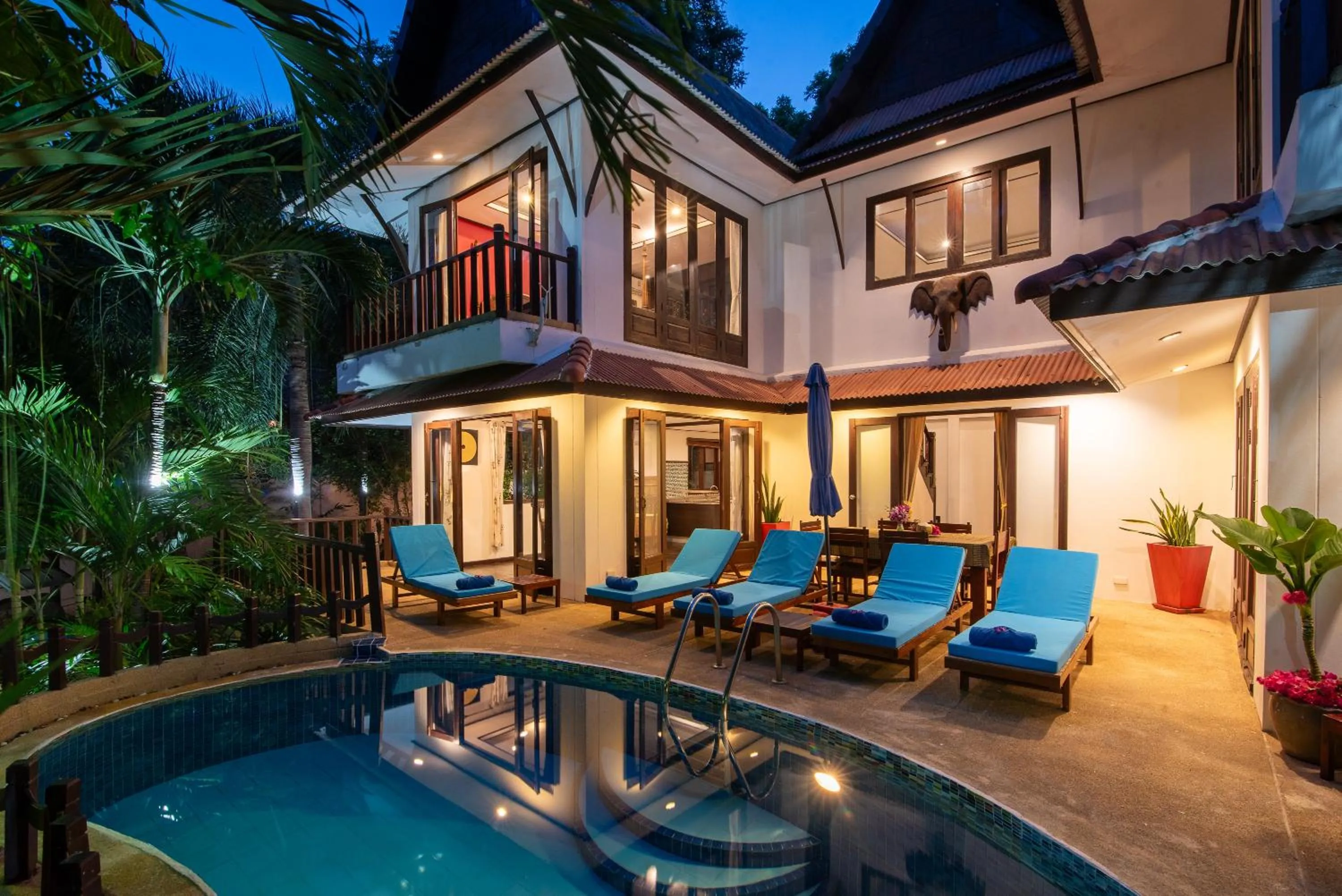 Night in Paradise Island Estate