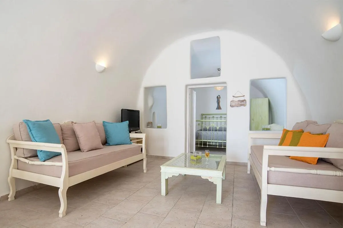 Living room in Blue Dolphins Apartments