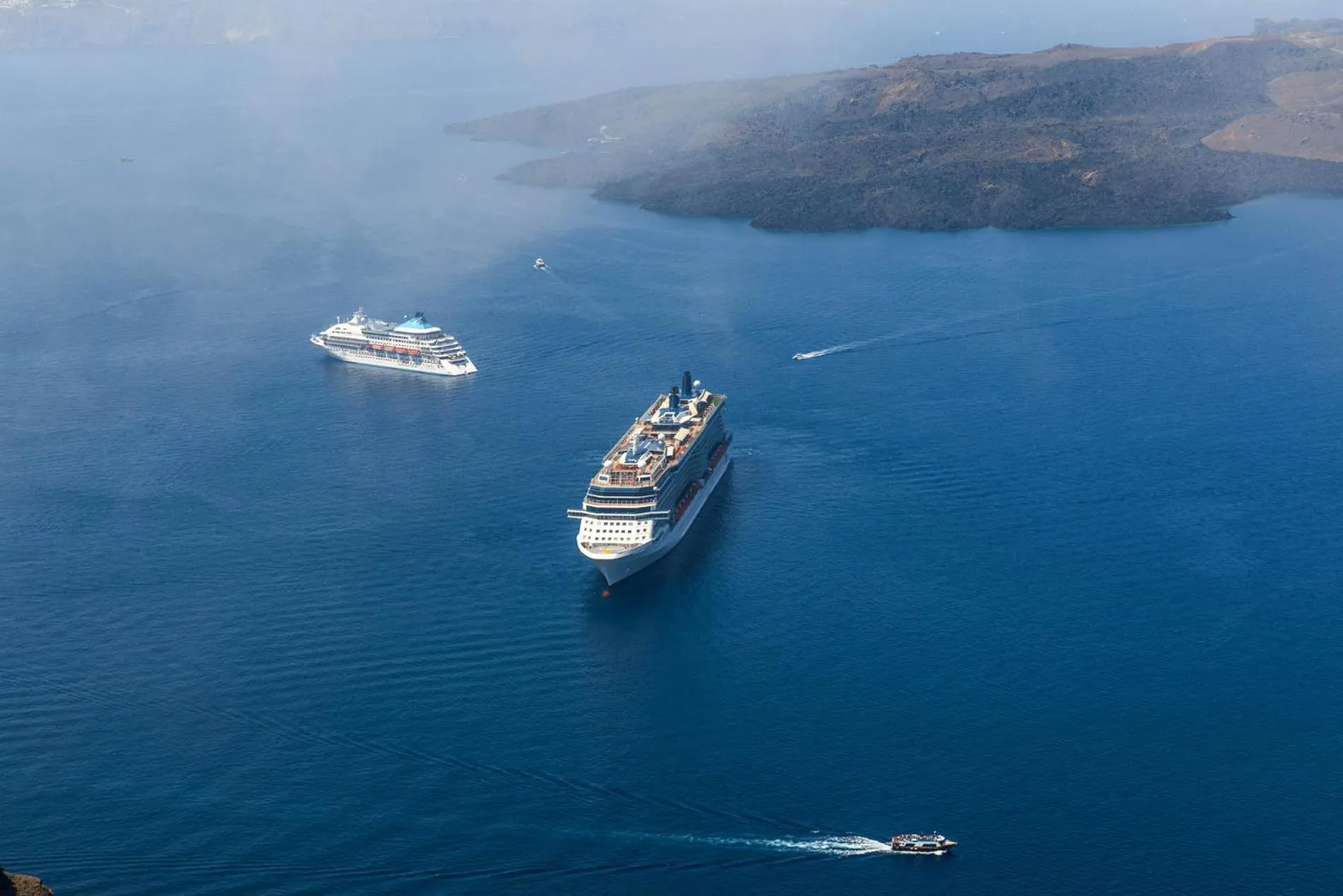 Sea view in Blue Dolphins Apartments