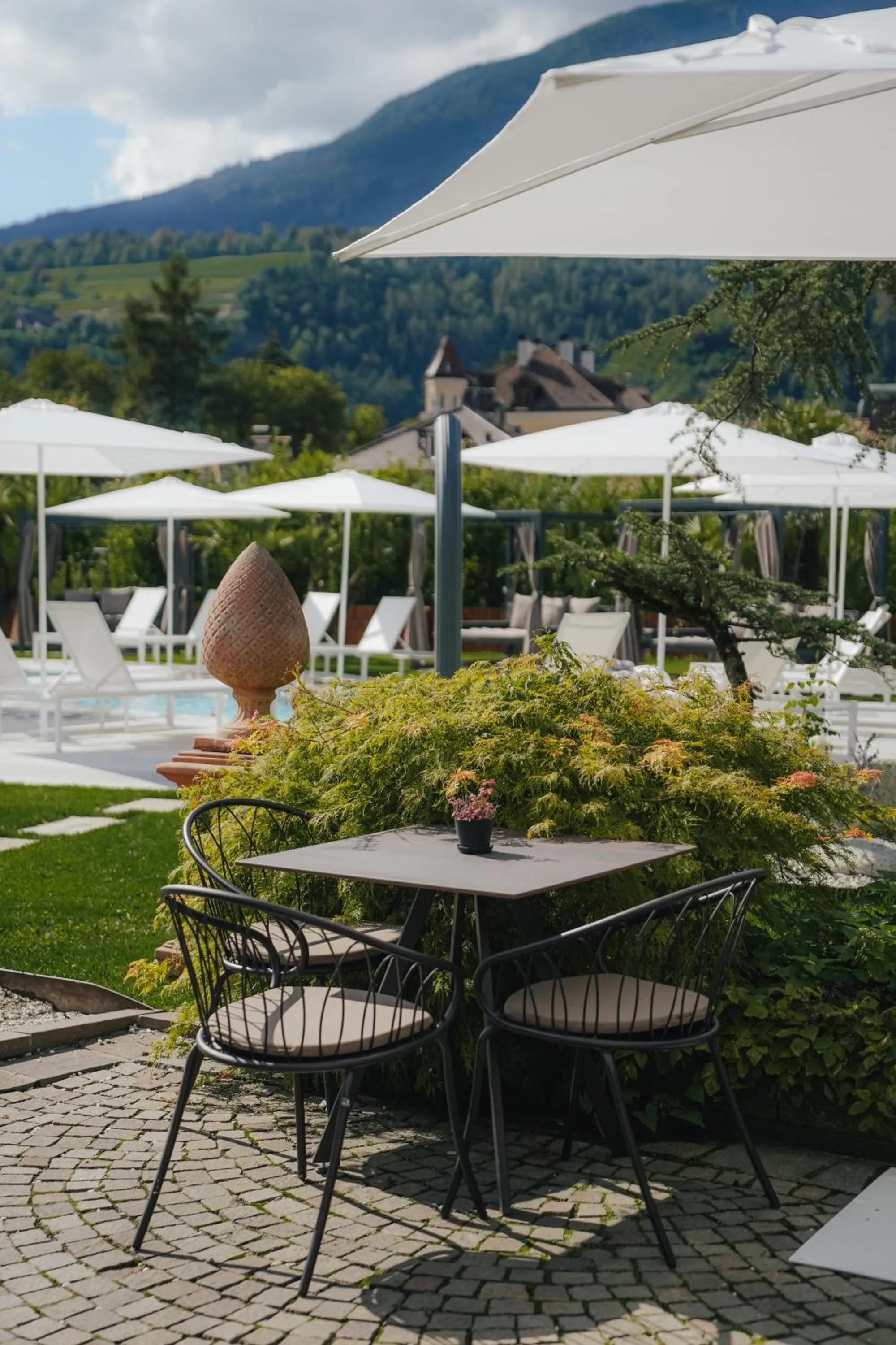 Balcony/Terrace in Hotel Traube