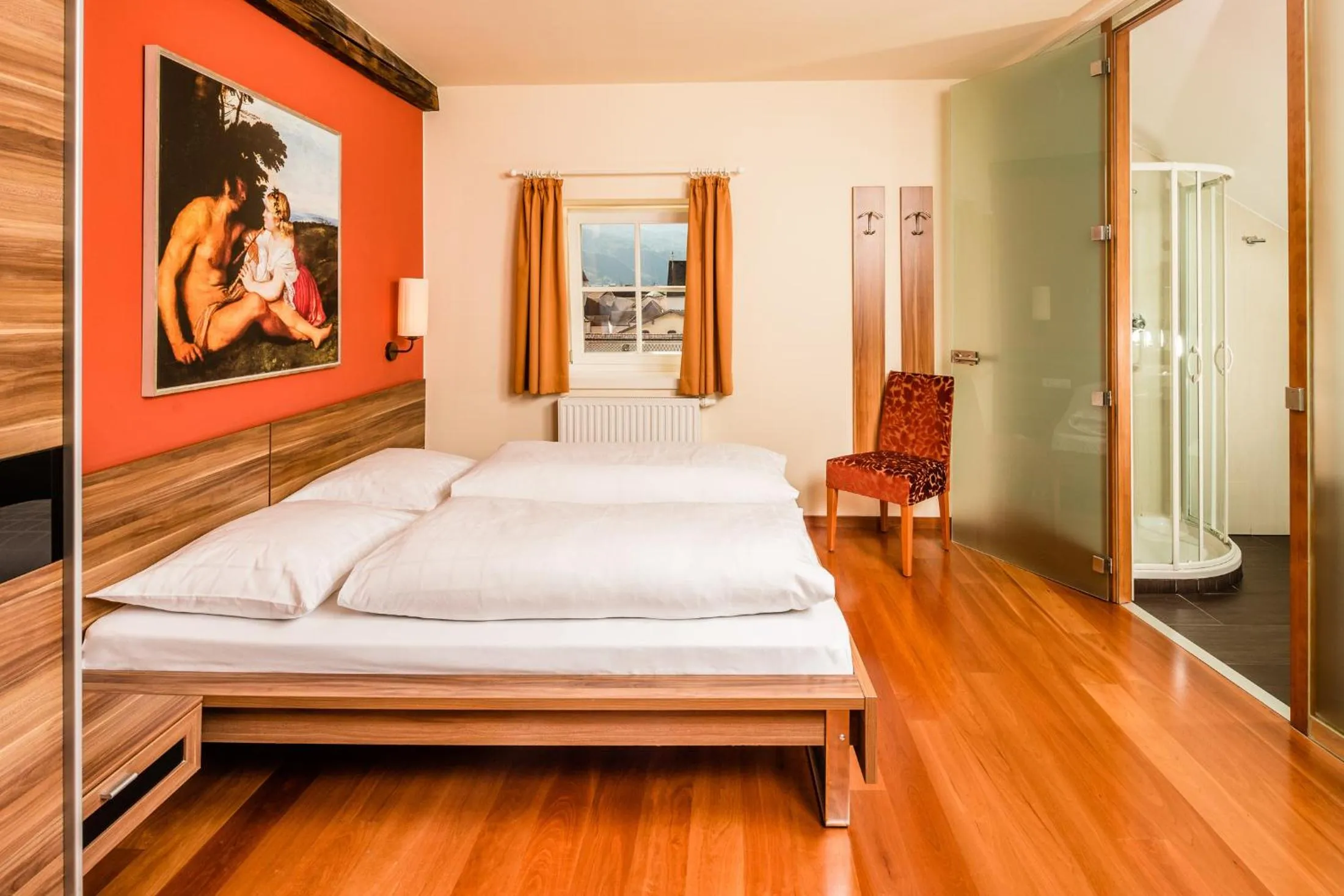 Superior Double Room with Mountain View in Hotel Traube