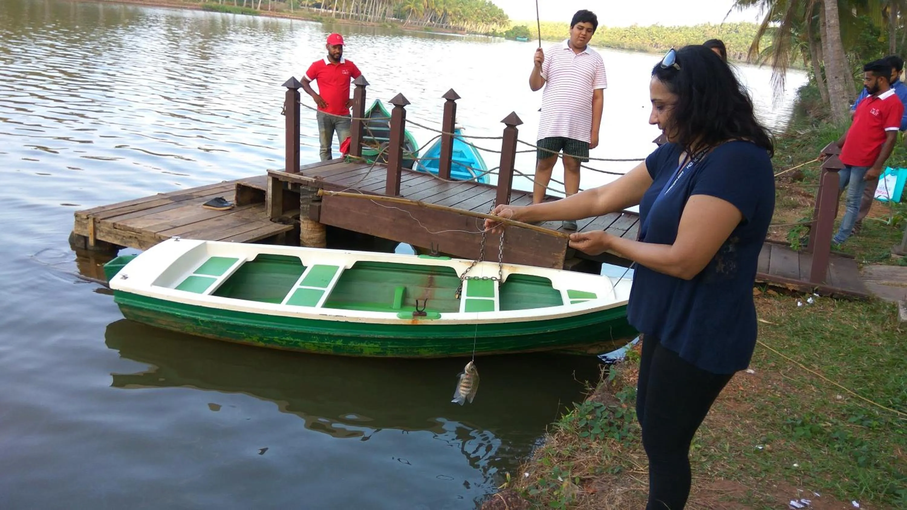 Fishing in The Lalit Resort & Spa Bekal