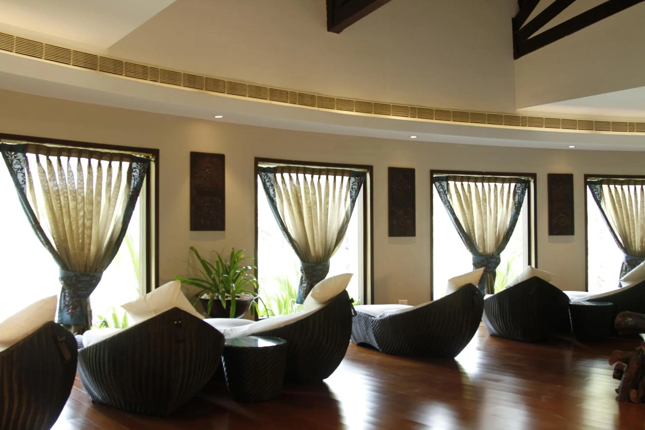 Seating area in The Lalit Resort & Spa Bekal