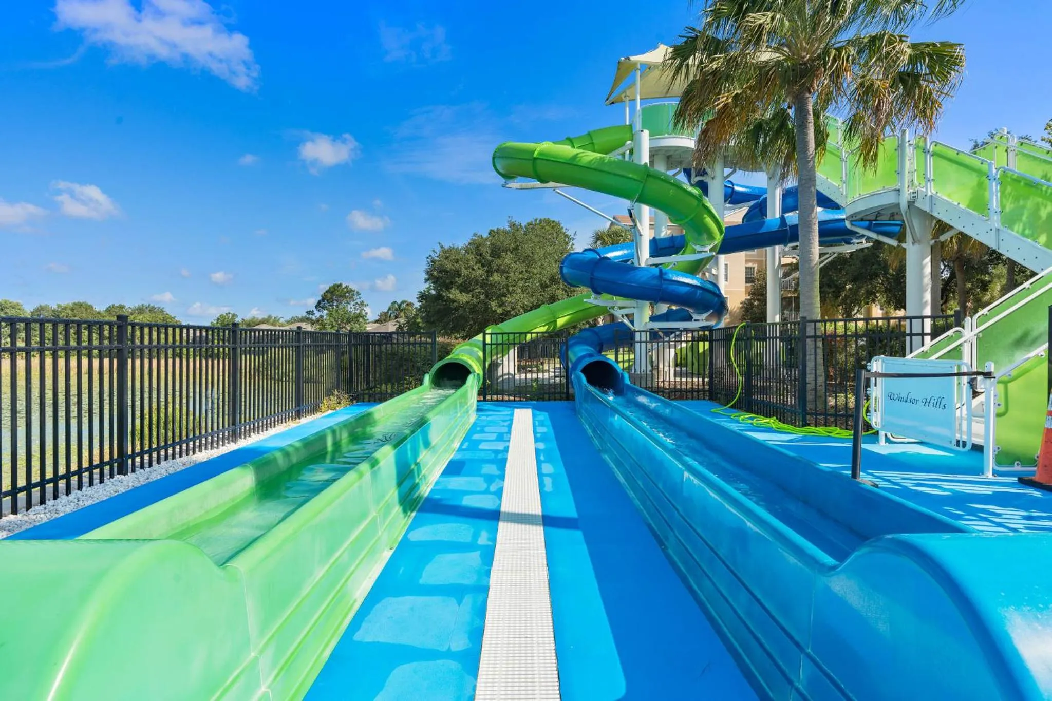 Aqua park in Flagstone Villa