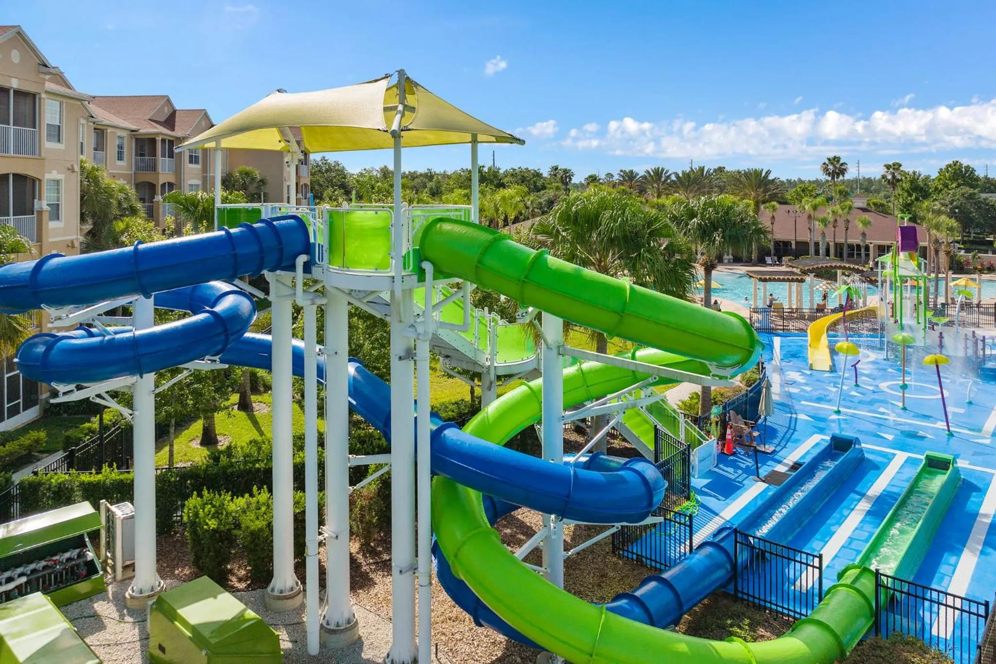 Aqua park in Flagstone Villa