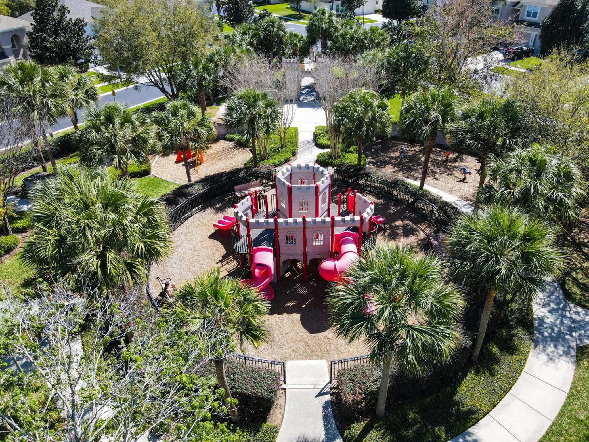 Children play ground in Flagstone Villa