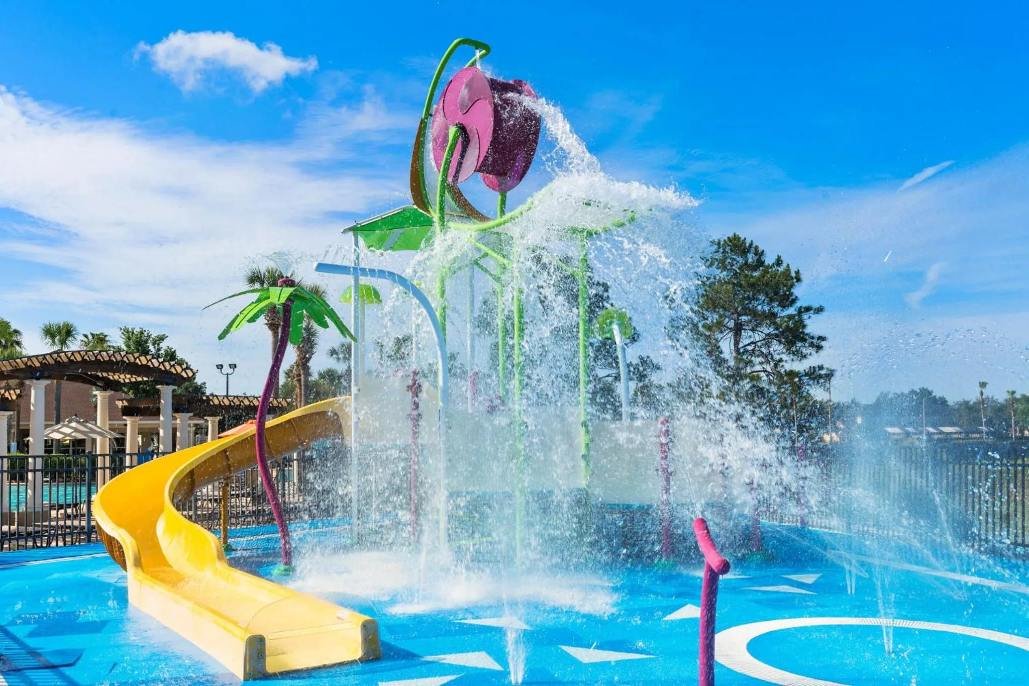 Aqua park in Flagstone Villa