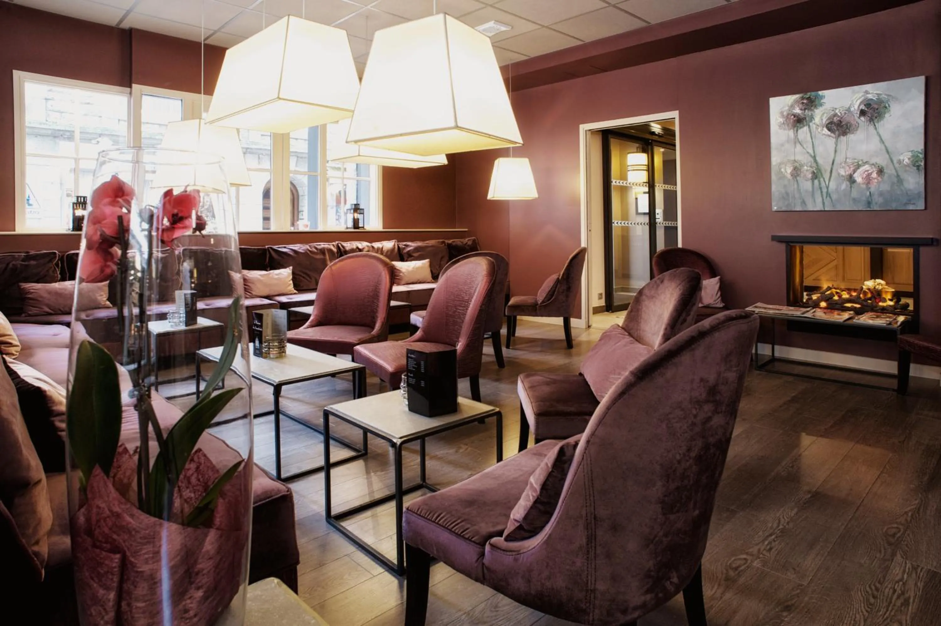 Lobby or reception in La Maison des Armateurs