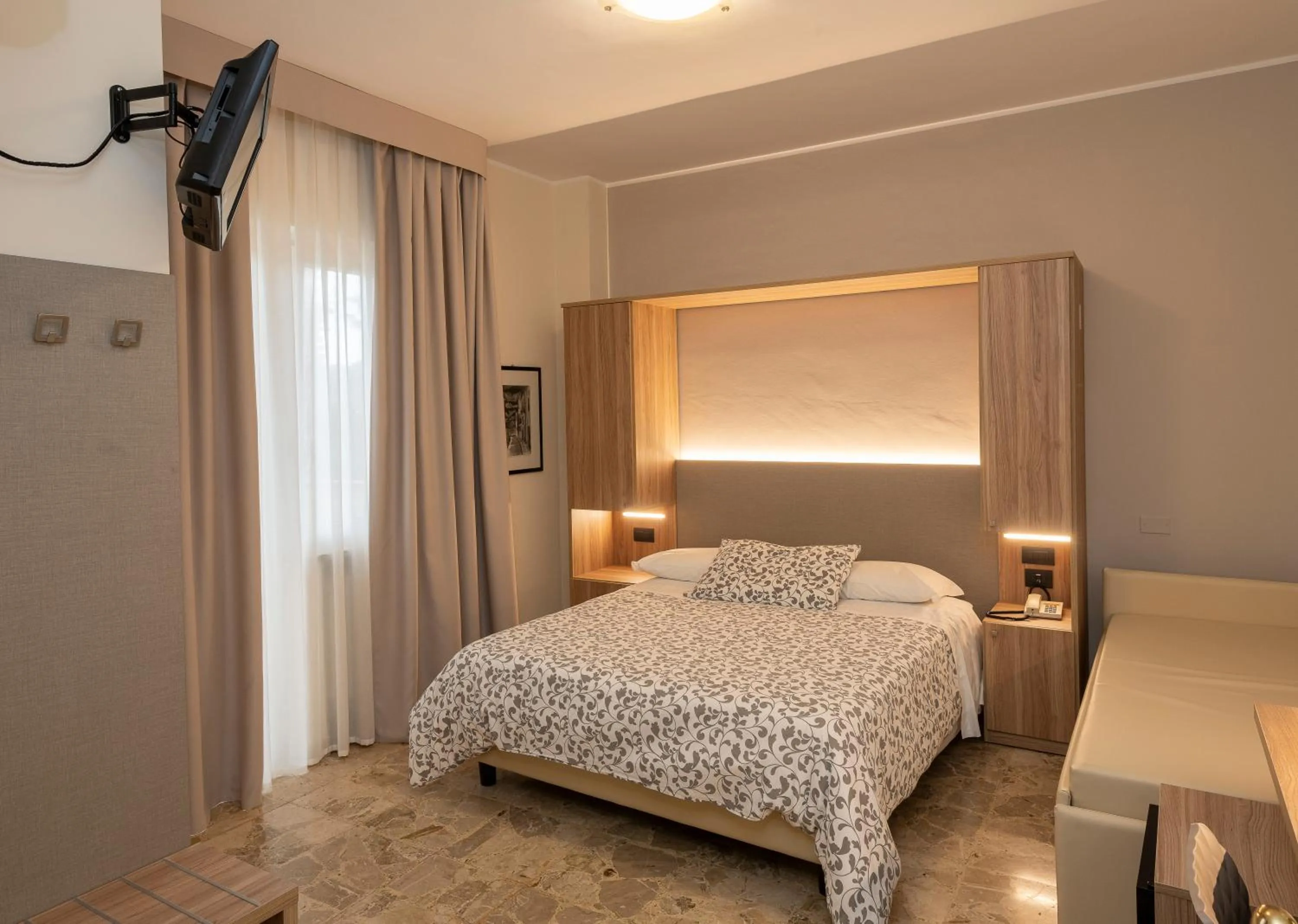 Bed in Hotel La Rotonda