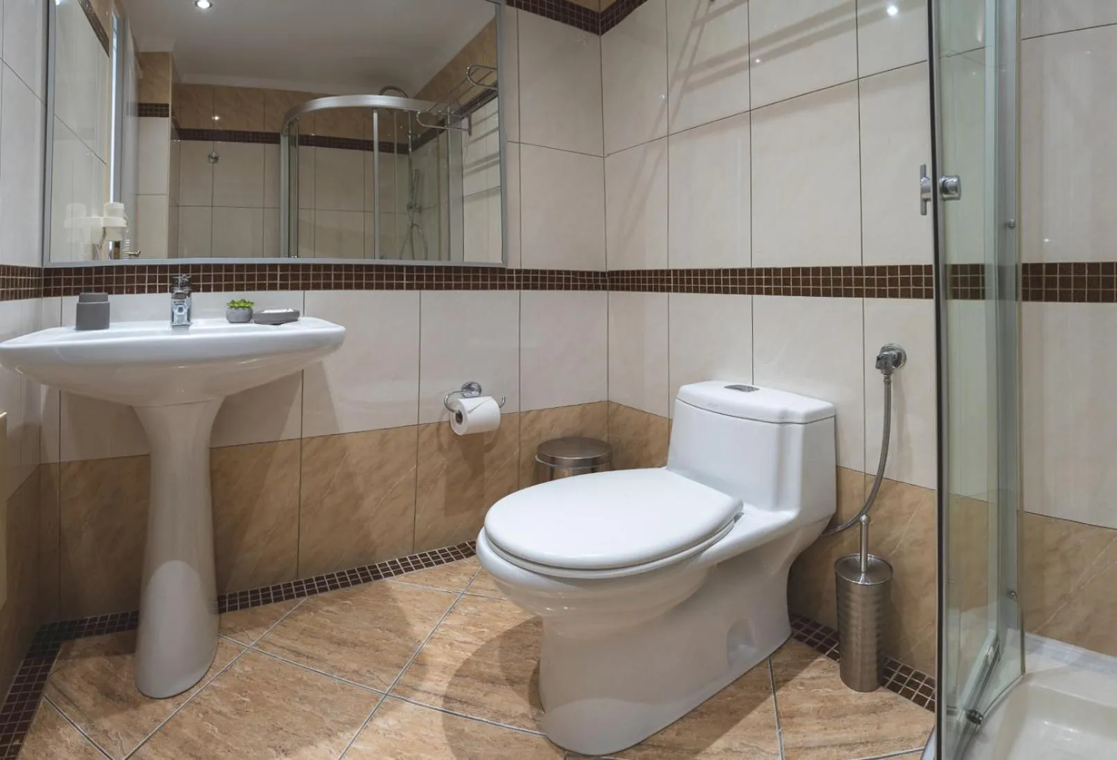 Shower in Zeus Village Resort - Adults Only