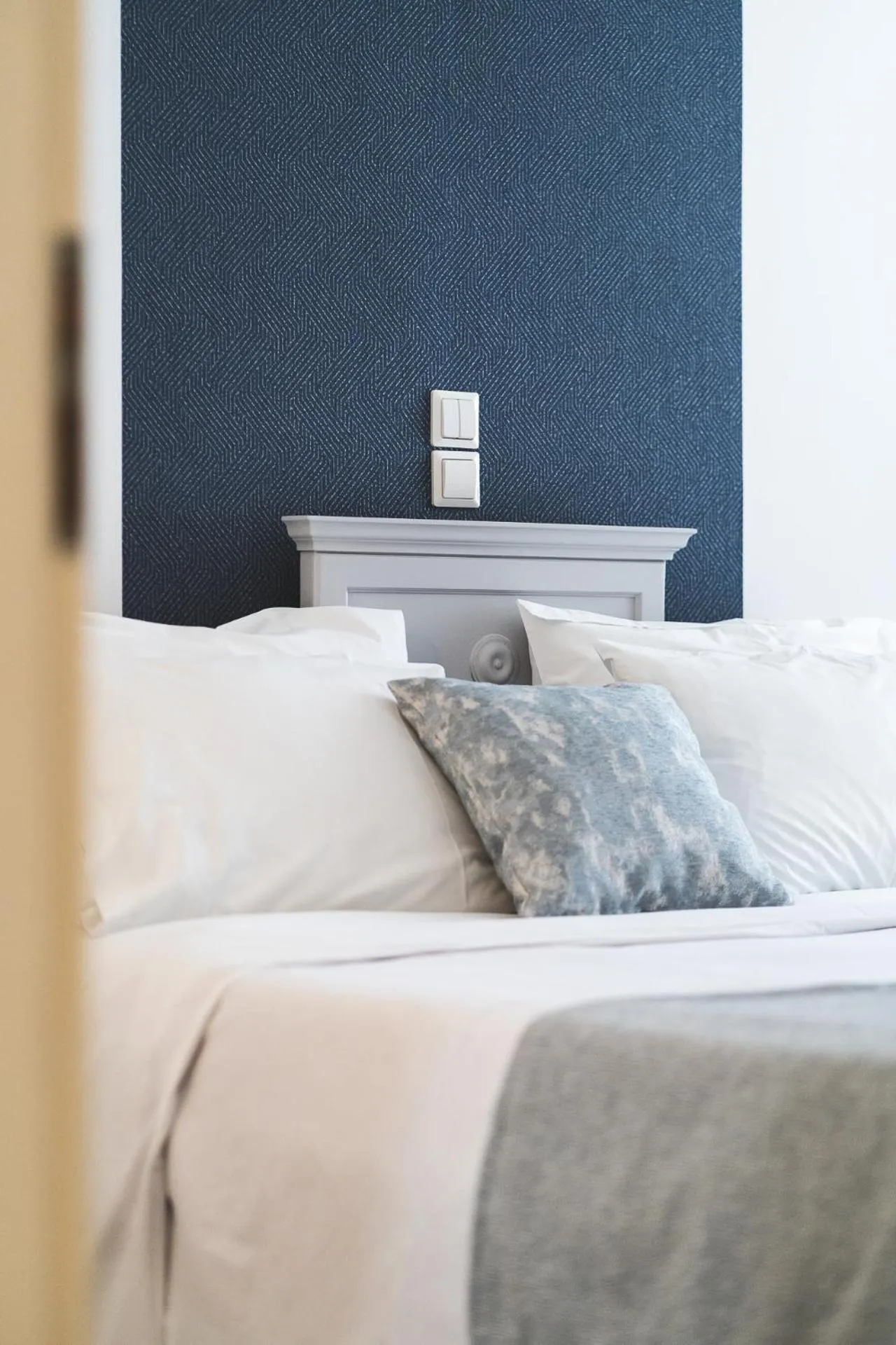 Bed in Zeus Village Resort - Adults Only