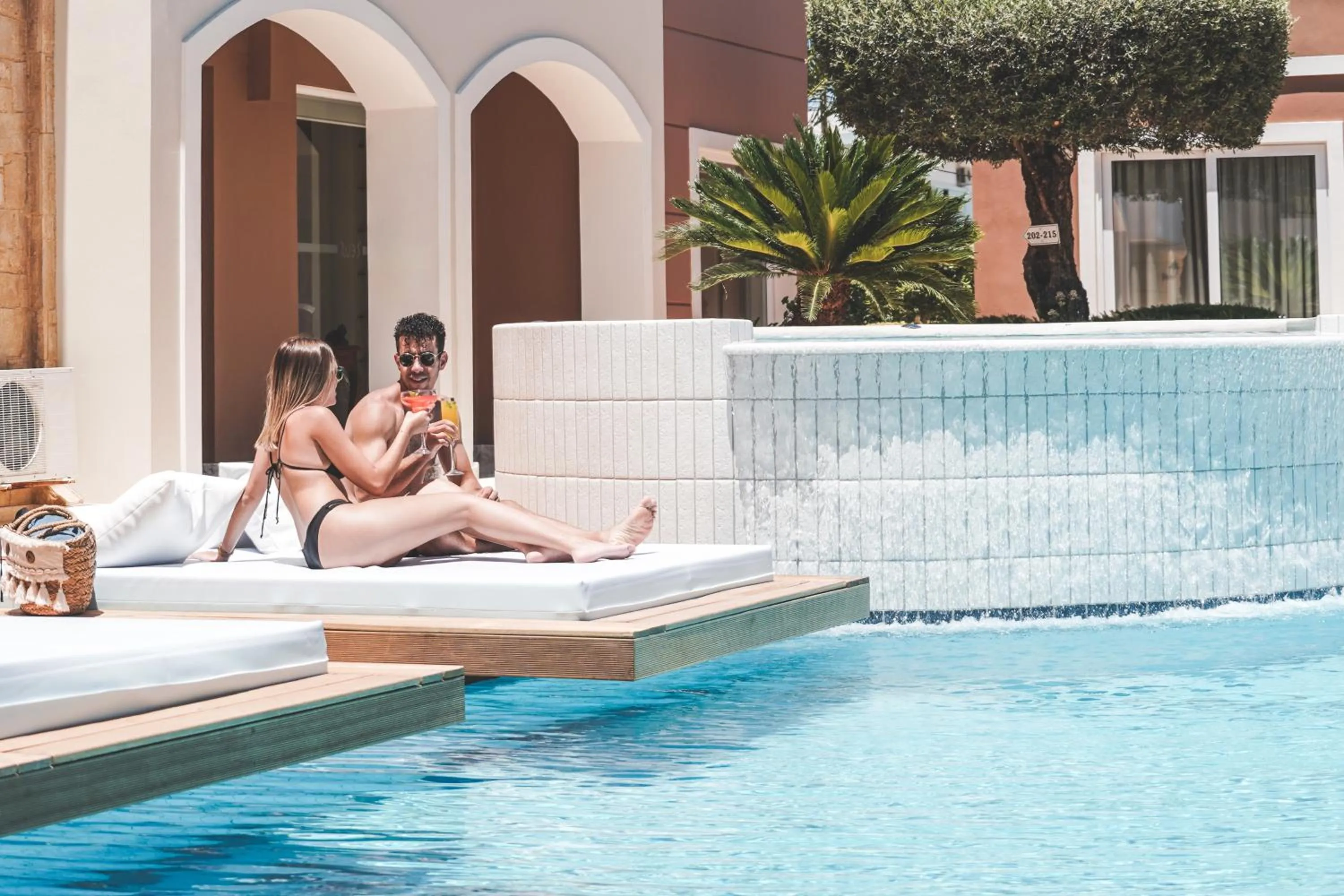 Swimming pool in Zeus Village Resort - Adults Only