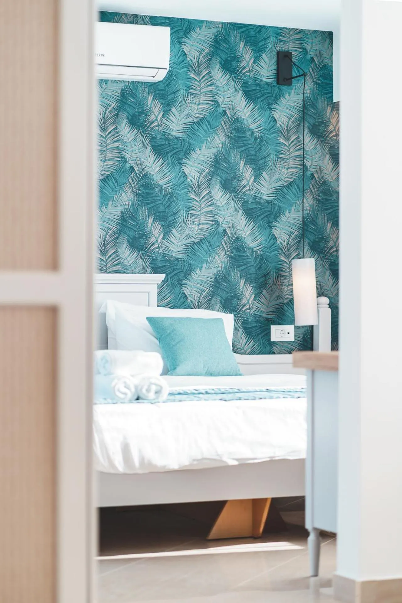 Bed in Zeus Village Resort - Adults Only