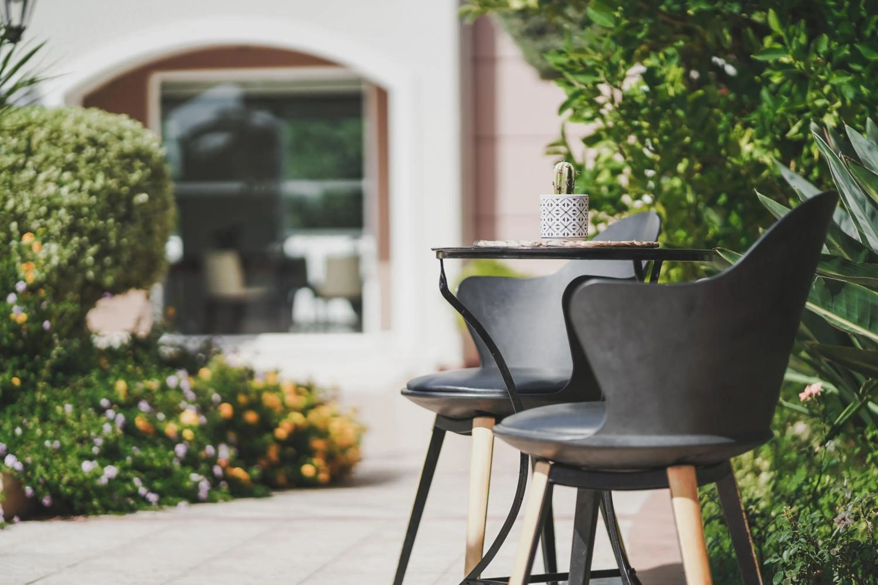 Patio in Zeus Village Resort - Adults Only