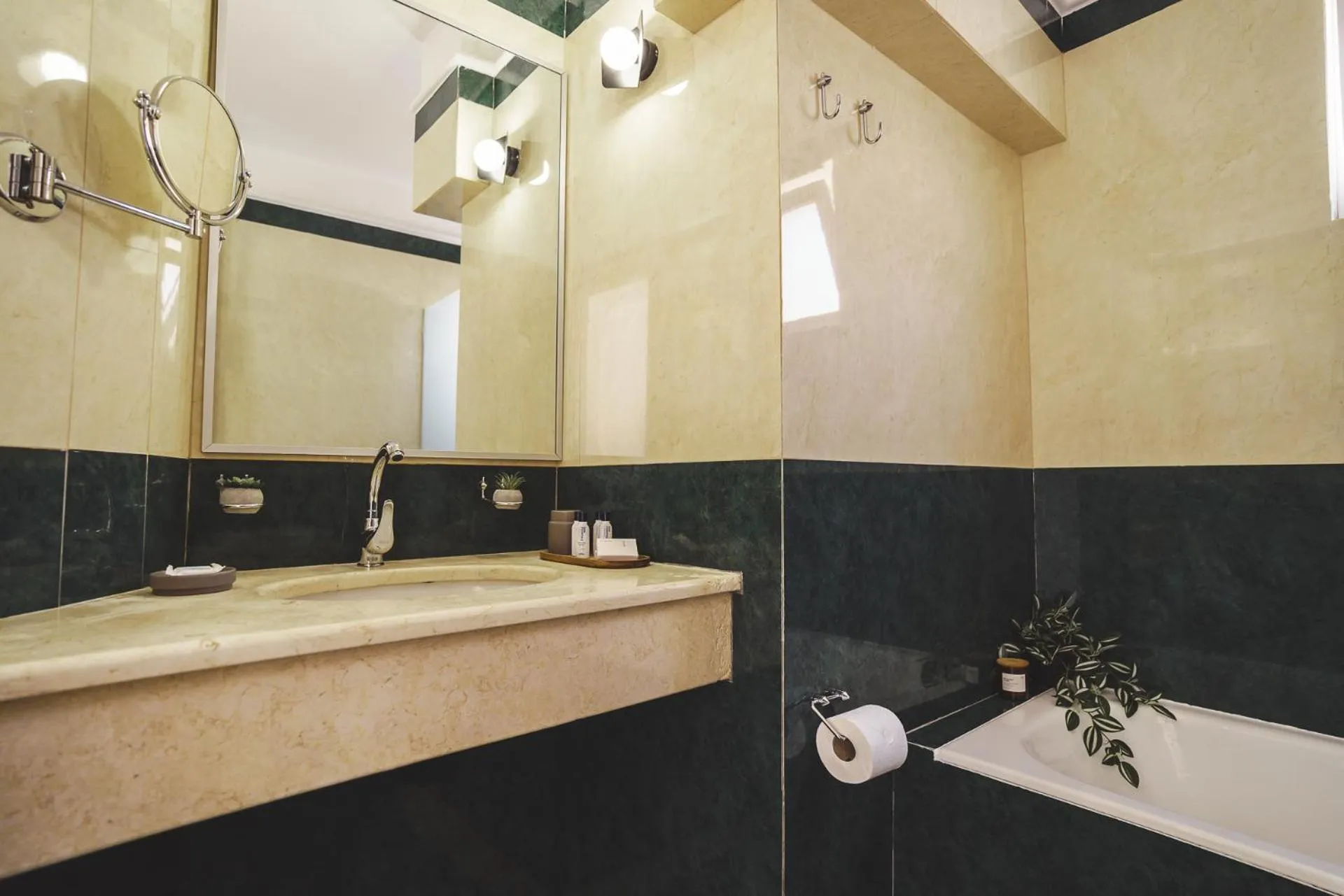 Shower in Zeus Village Resort - Adults Only