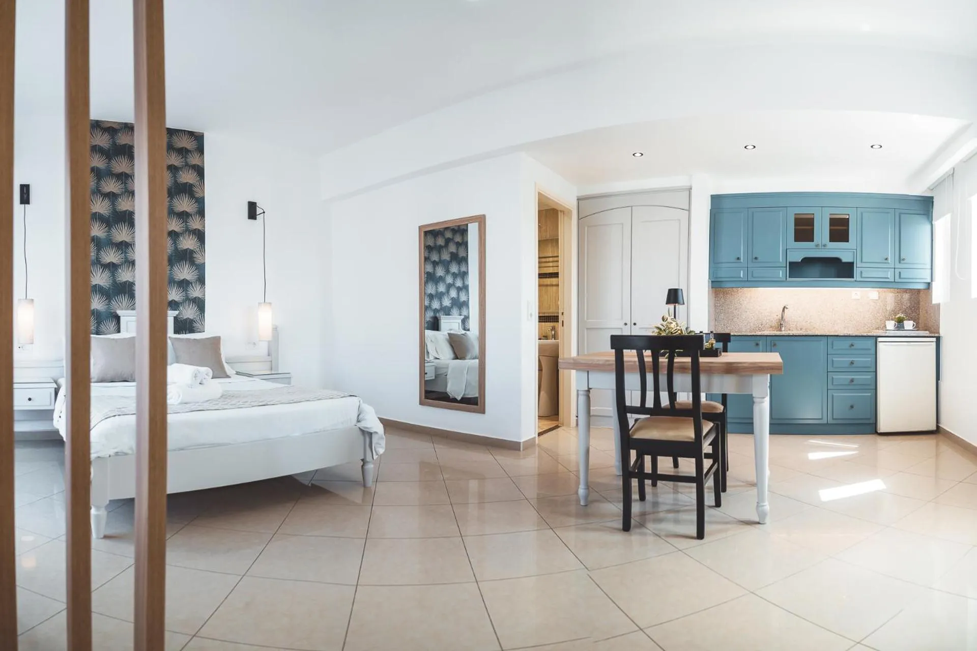 Bedroom, Bed in Zeus Village Resort - Adults Only