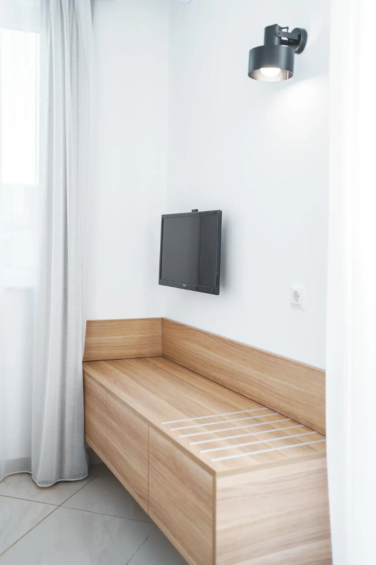 TV and multimedia, Bed in Zeus Village Resort - Adults Only