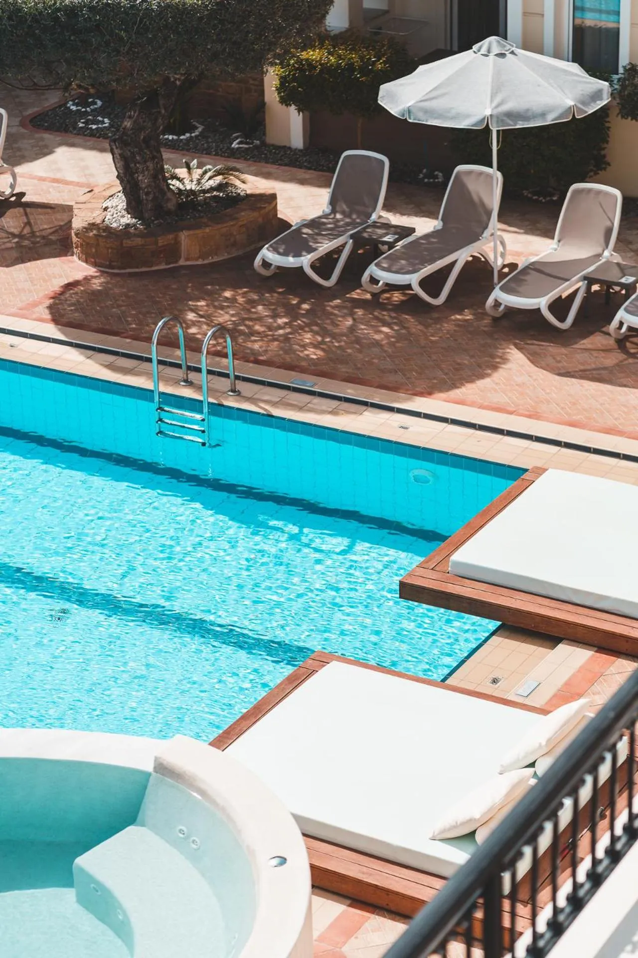 Patio in Zeus Village Resort - Adults Only