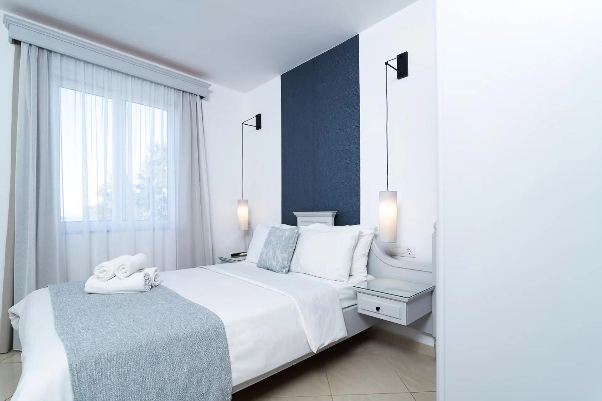 Bedroom, Bed in Zeus Village Resort - Adults Only