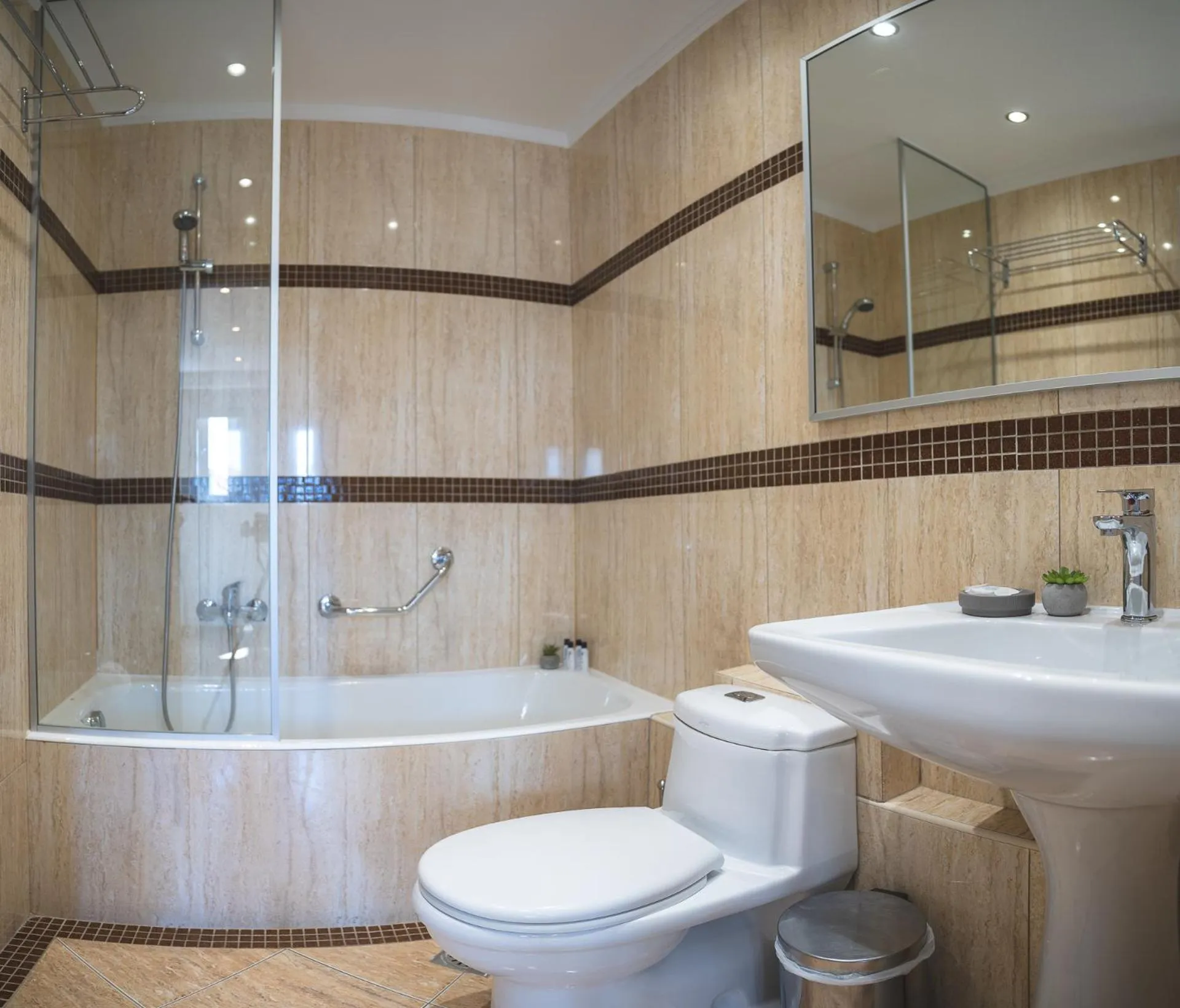 Shower in Zeus Village Resort - Adults Only