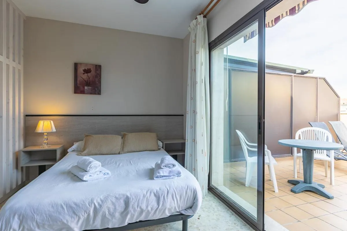 Bed in Apartamentos Guerrero