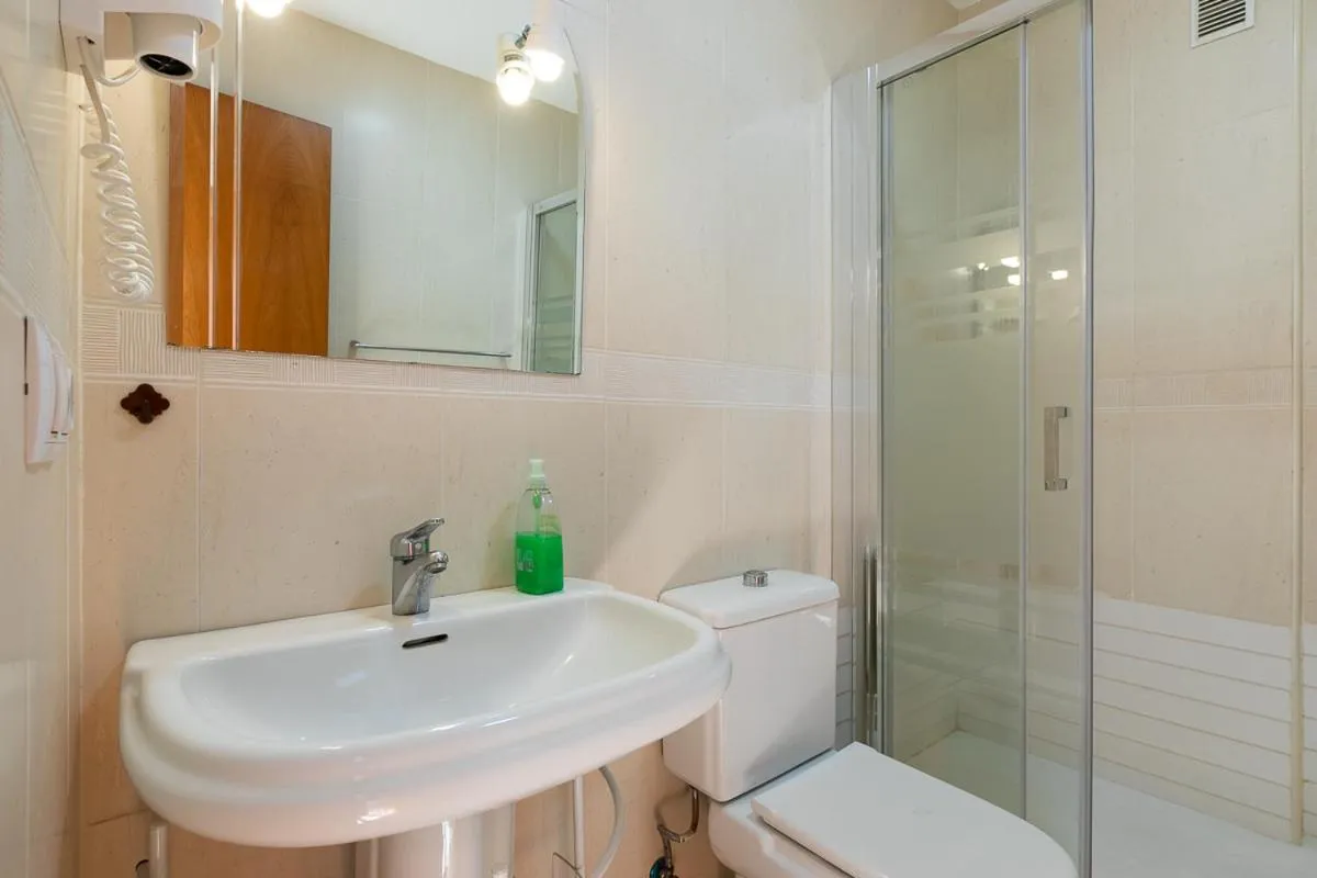 Bathroom in Apartamentos Guerrero