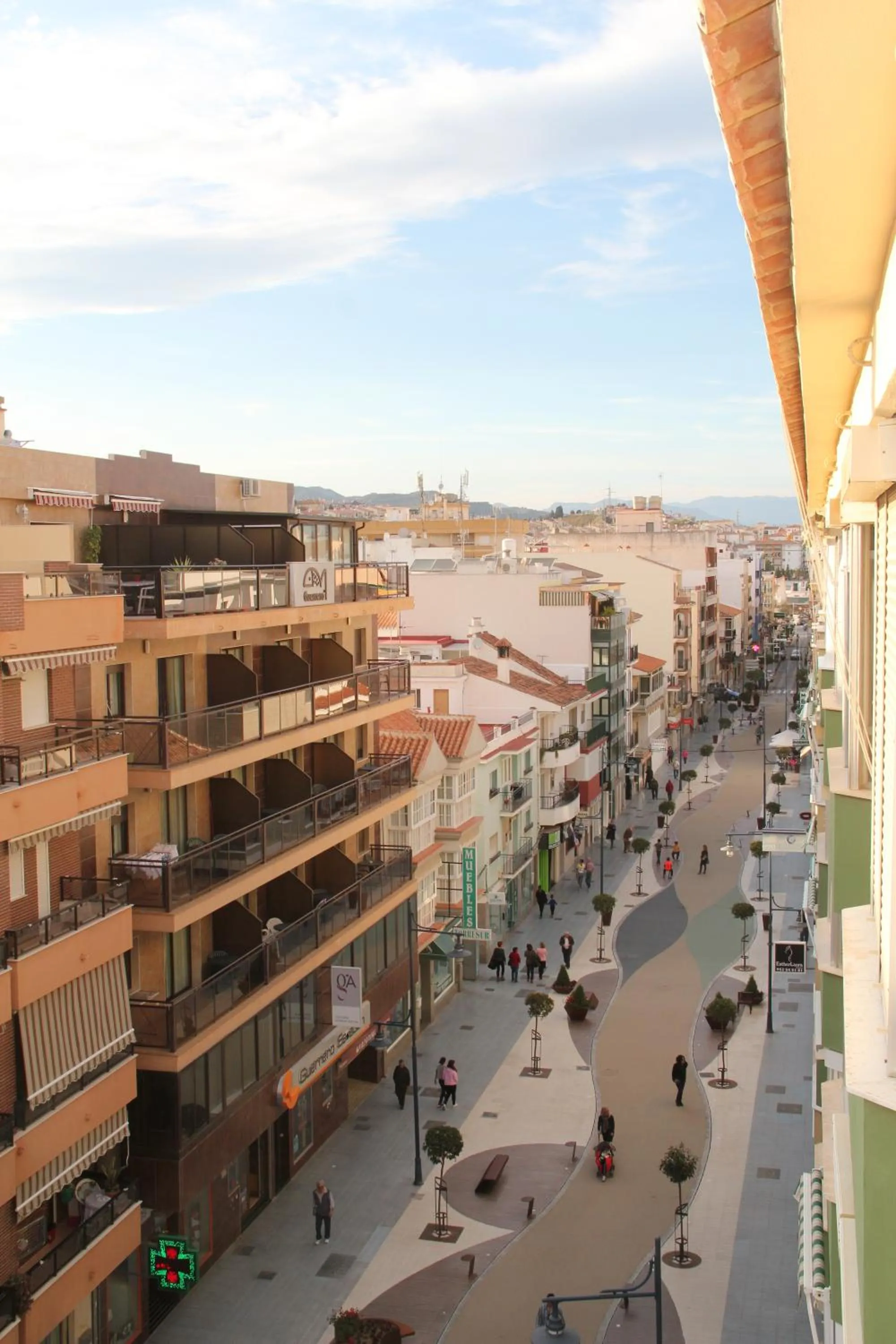 Bird's eye view in Apartamentos Guerrero